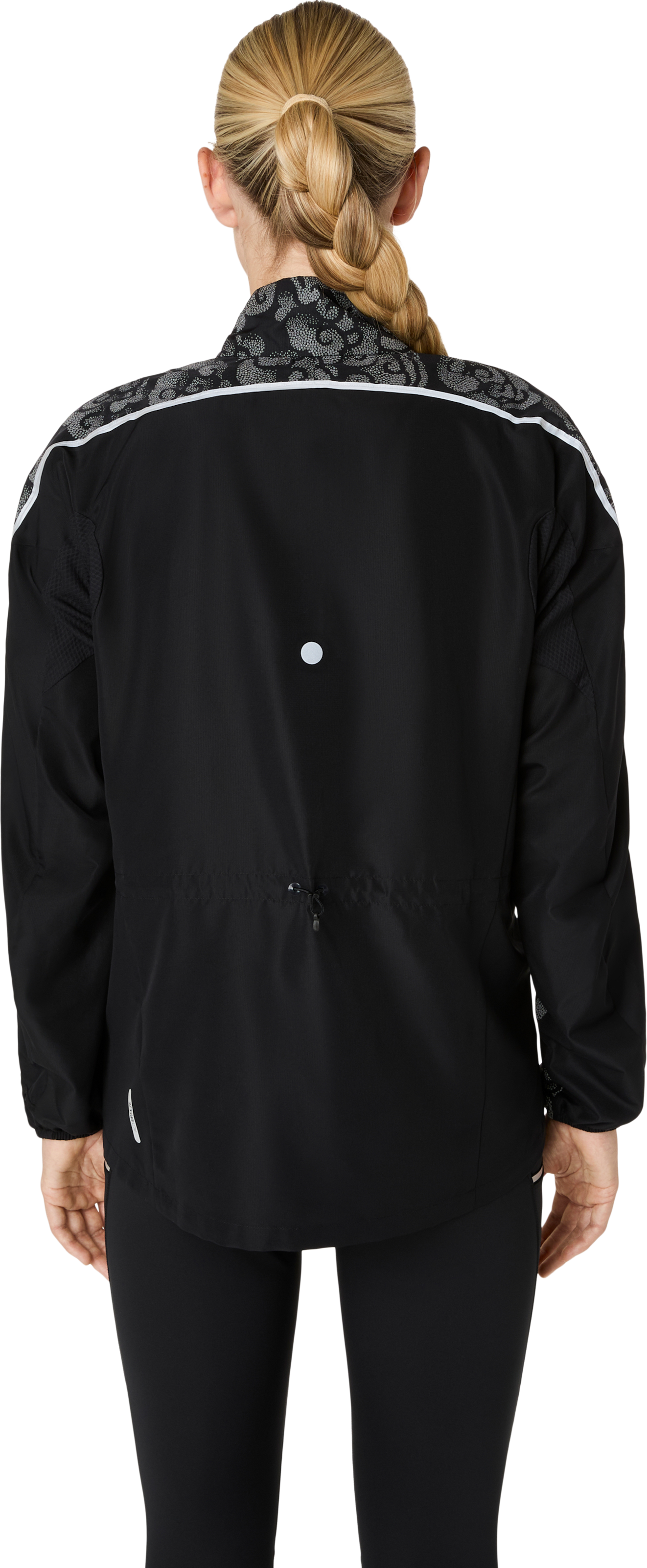 Asics Veste de course à pied »ROAD LITE-SHOW JACKET« Respirant, réfléchissant, poche pour smartphone