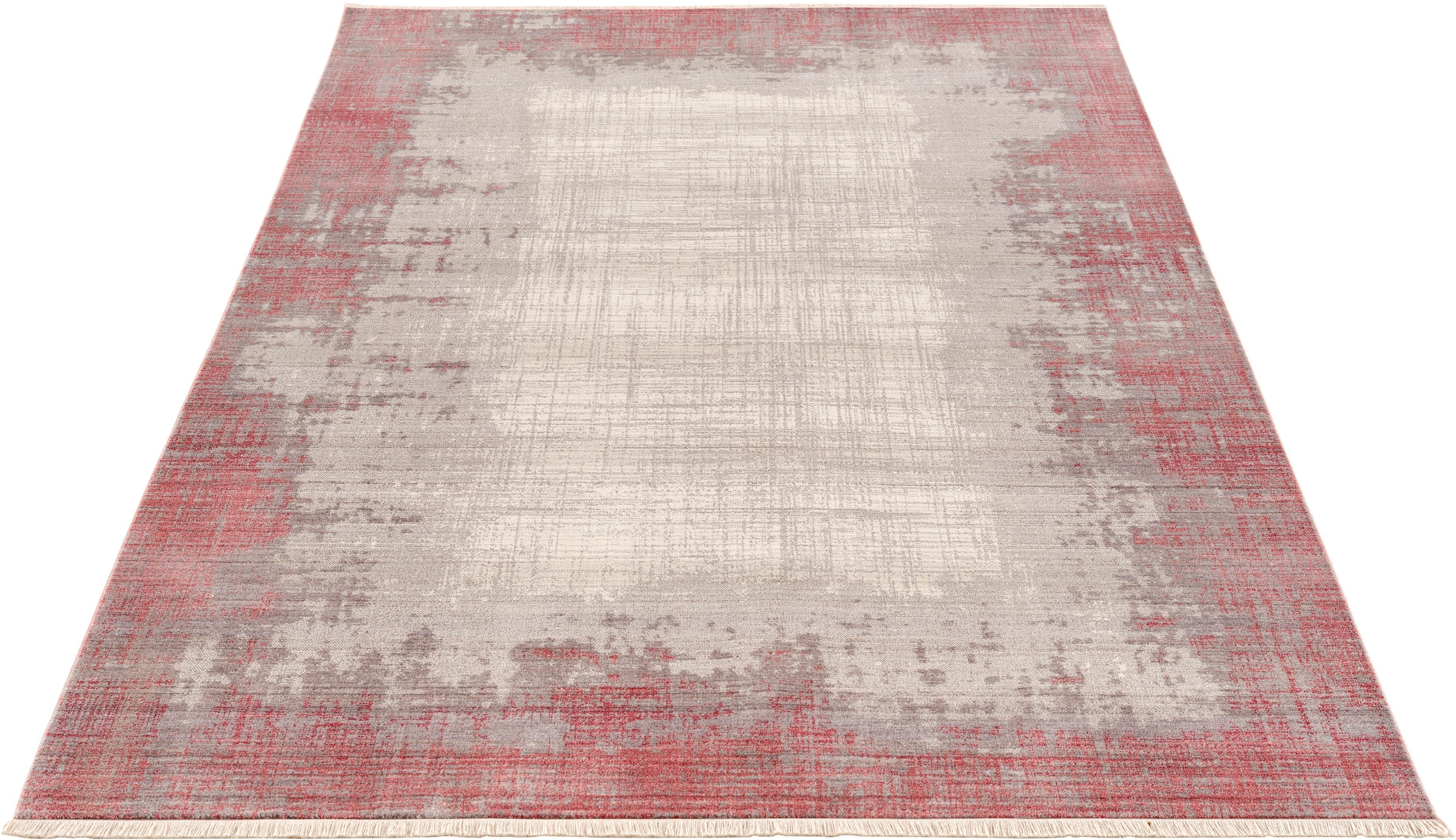 Image of my home Teppich »Stella«, rechteckig, 6 mm Höhe, Modernes Design, Grösse 1 (60 cm x 90 cm) + 2 (70 cm x 140 cm) wird ohne Fransen geliefert., Wohnzimmer bei Ackermann Versand Schweiz