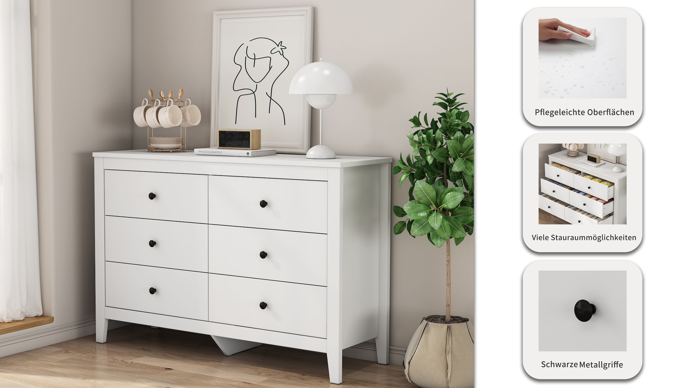 GOODproduct Kommode »Avelin«