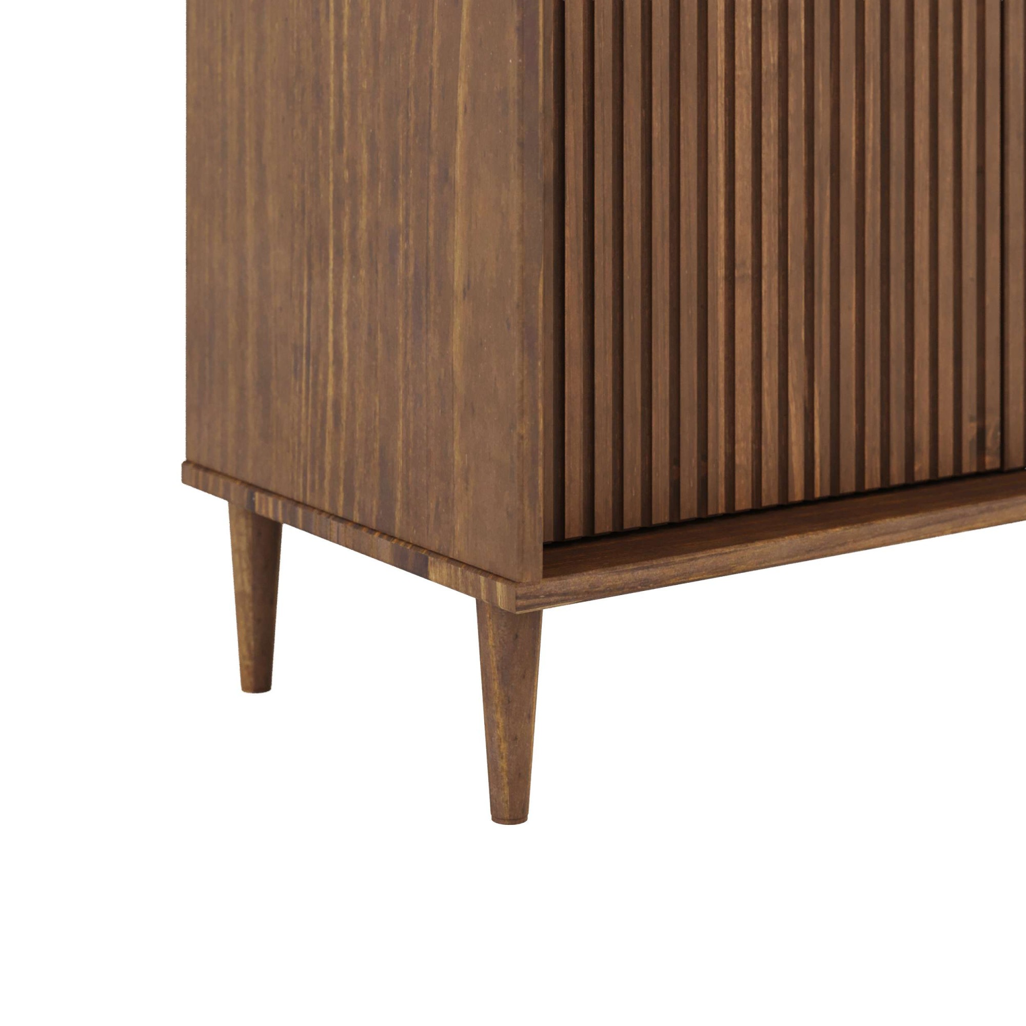 GOODproduct Étagère à livres »Malmedy Front mit gefrästen Rillen« Bibliothèque en pin massif, ouverture par pression, FSC, L: 80 cm
