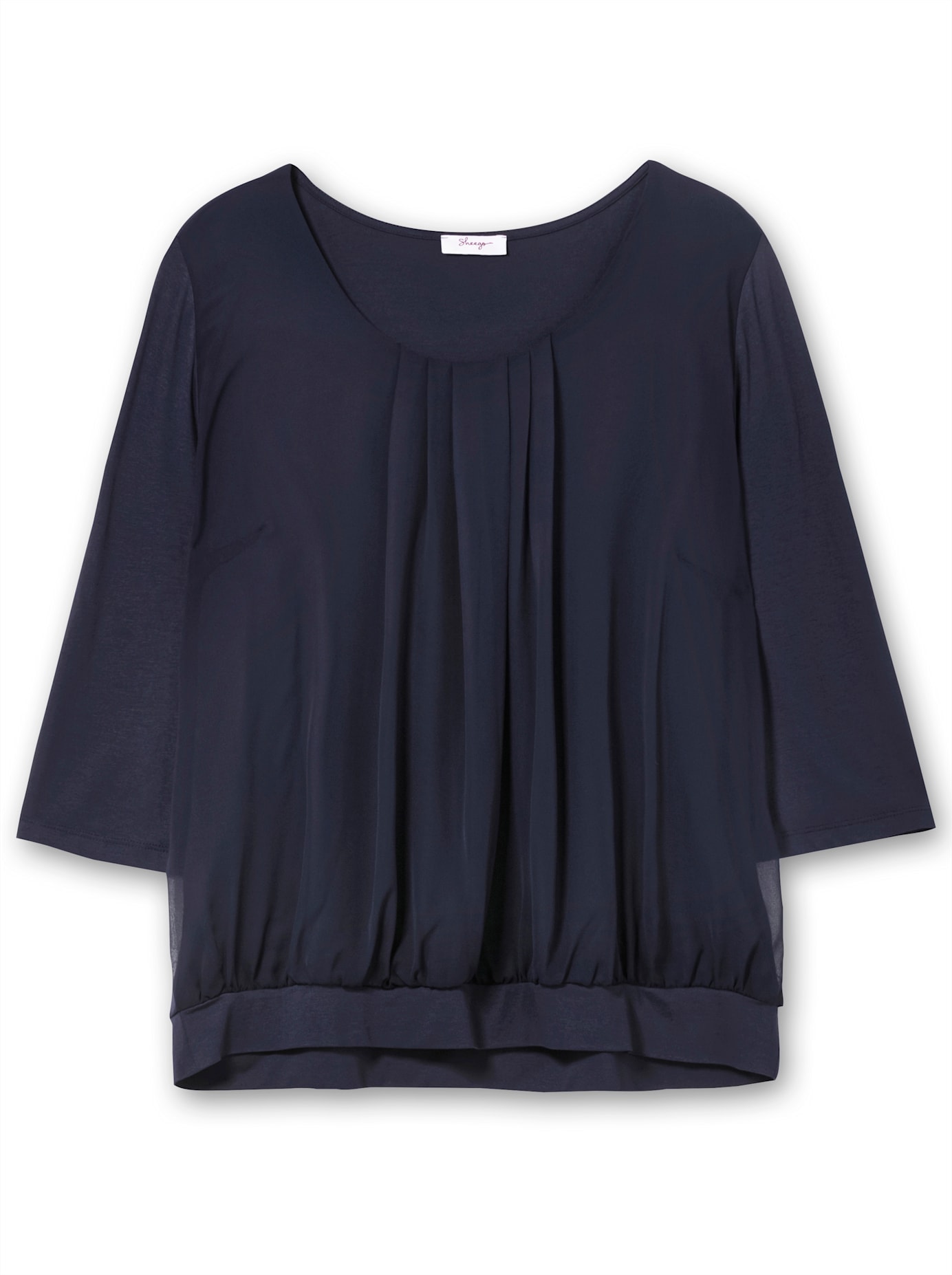 Sheego Blusenshirt »Blusenshirt«, (1 tlg.)