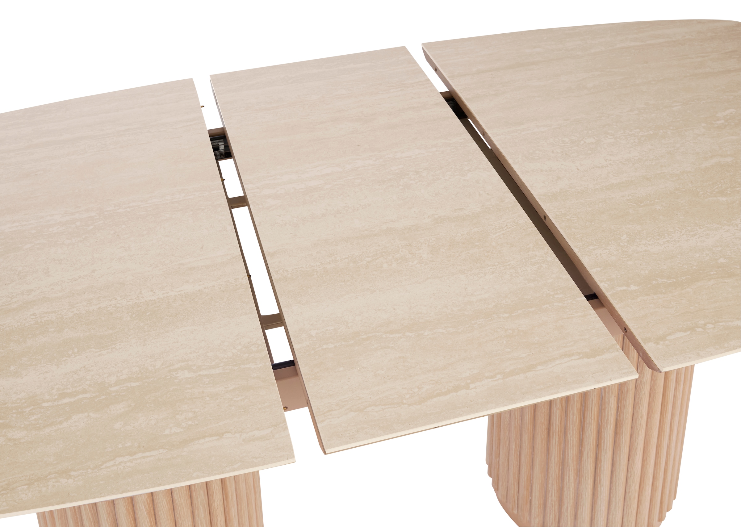 homsy by Ana Johnson Table de salle à manger »Solva« mit pflegeleichter Keramik Platte, ausziehbar auf 220 cm