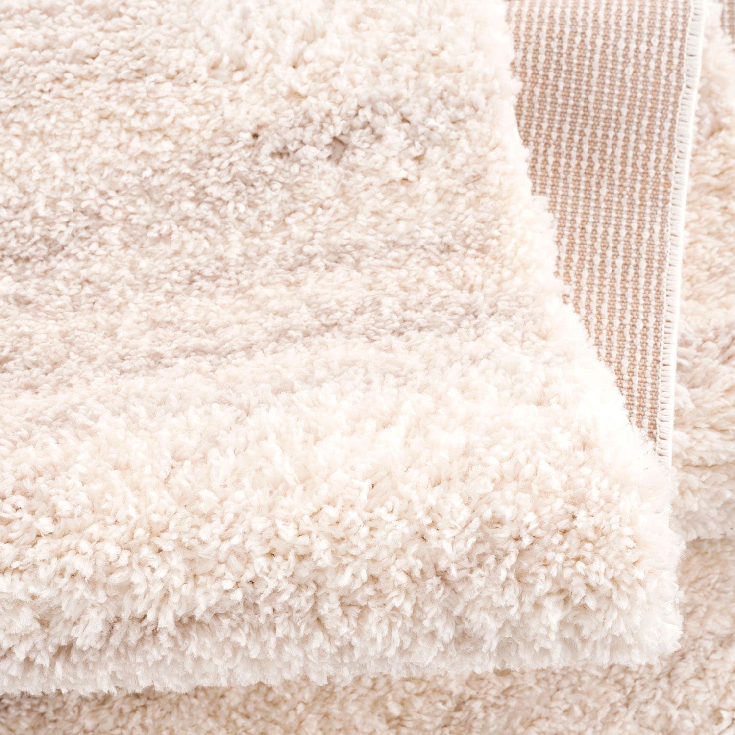 Carpet City Hochflor-Teppich »Pulpy 524«, rechteckig, 30 mm Höhe, besonders weich, mit Fransen, Meliert