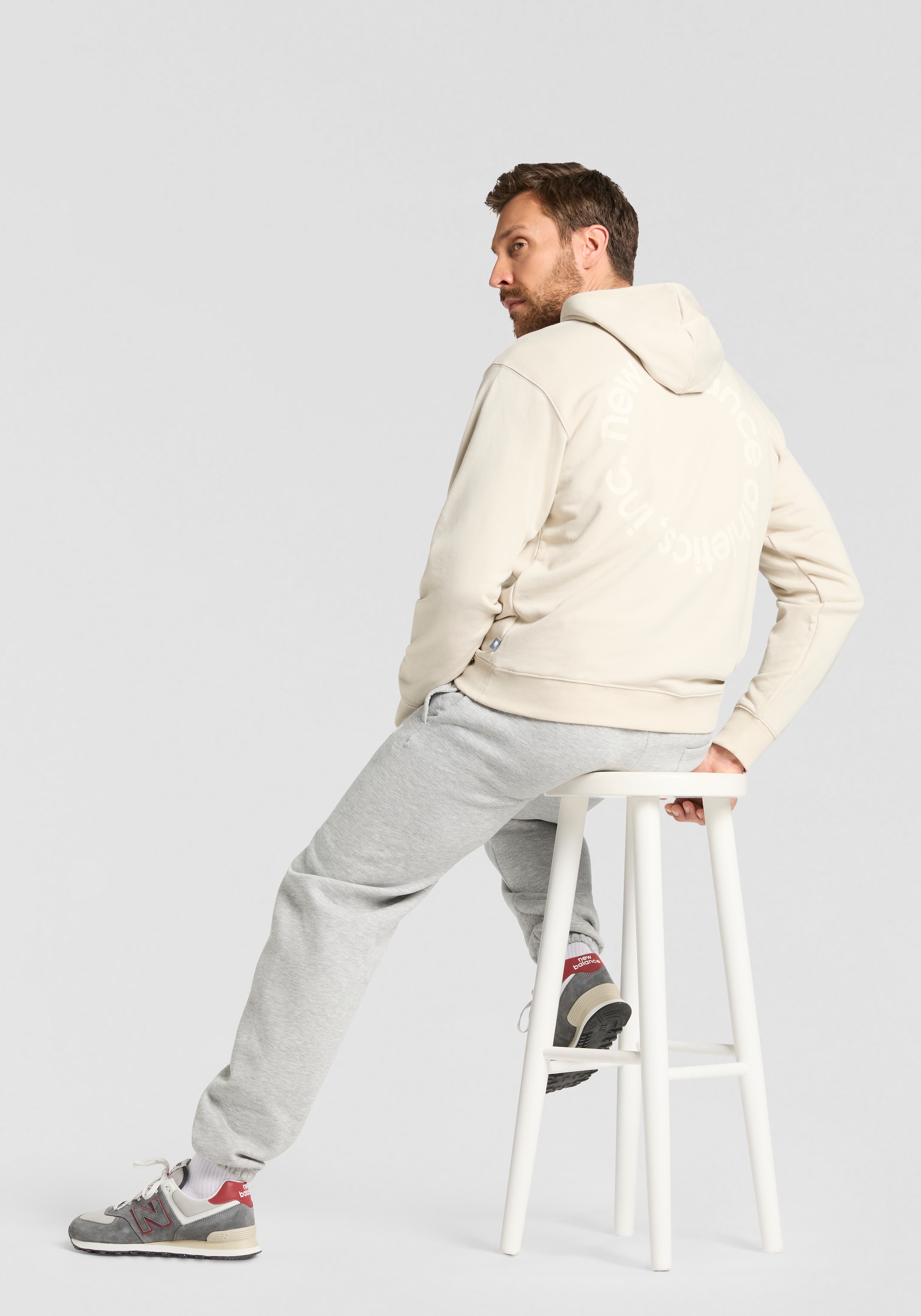 New Balance Kapuzensweatshirt »Circular Logo Hoodie«