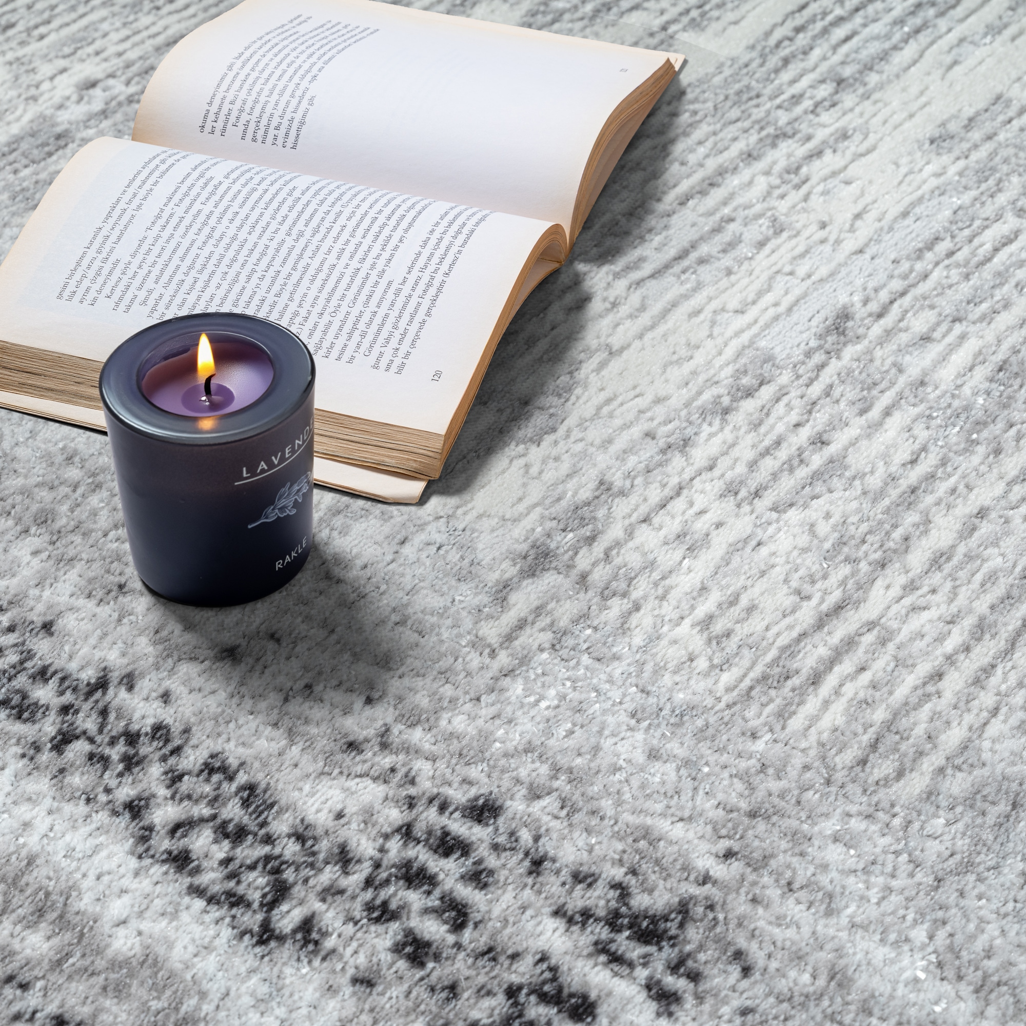 Sanat Tapis »Harmony 3215 , auch als Läufer« Rectangulaire 12 mm Höhe Wohnzimmer, Kurzflor, modern, Bordüre, Schlafzimmer