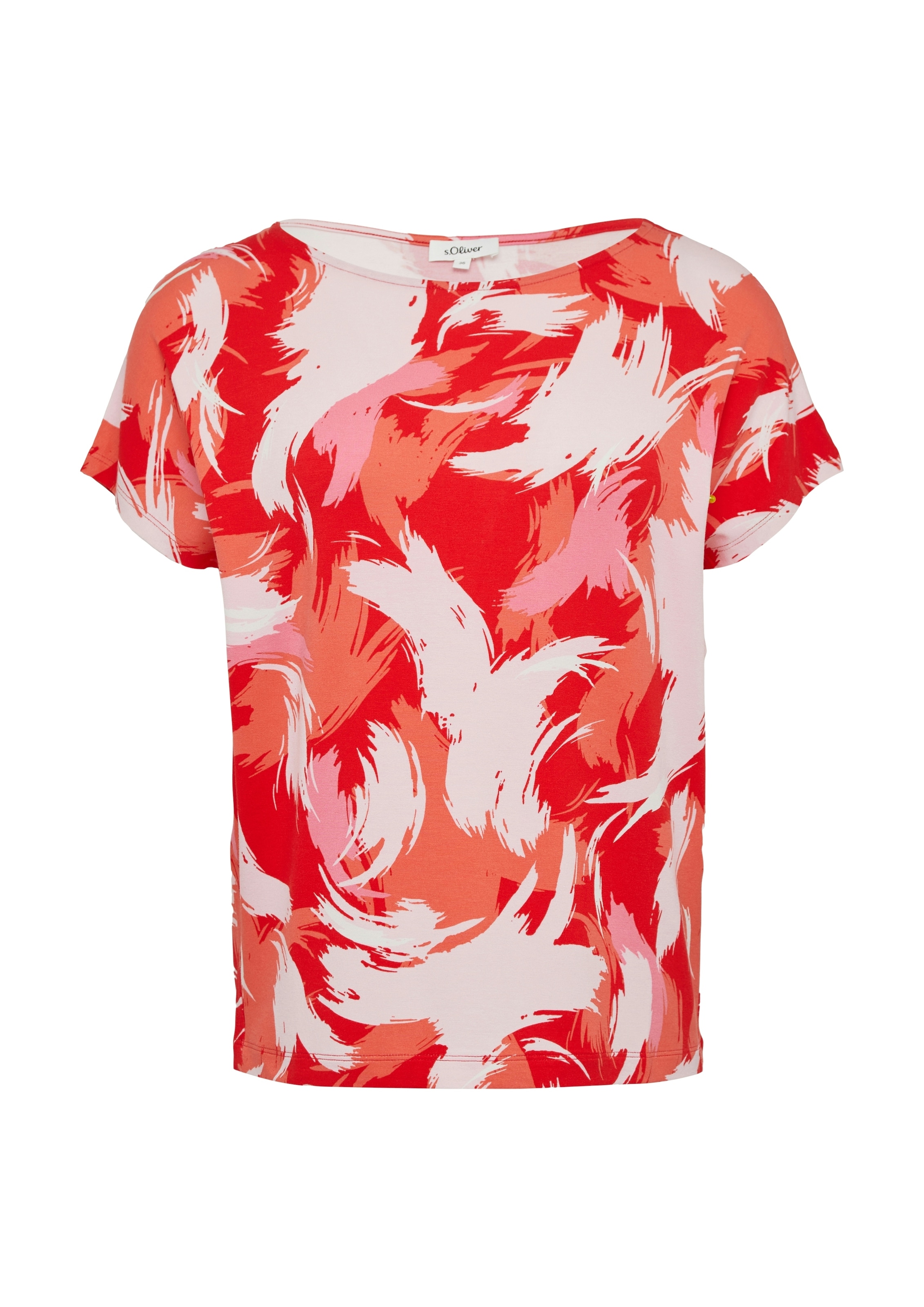 s.Oliver T-shirt avec imprimé intégral