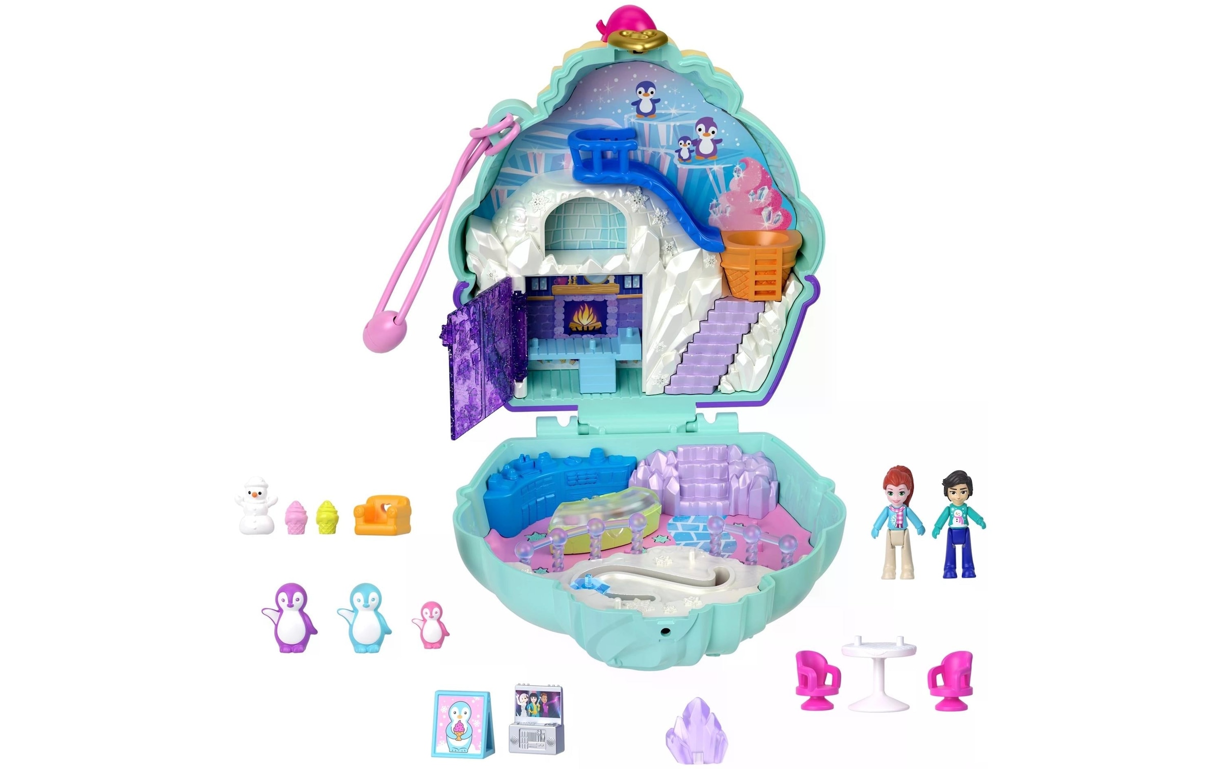 Polly Pocket Spielwelt »Polly Pocket Snow Sweet Penguin«