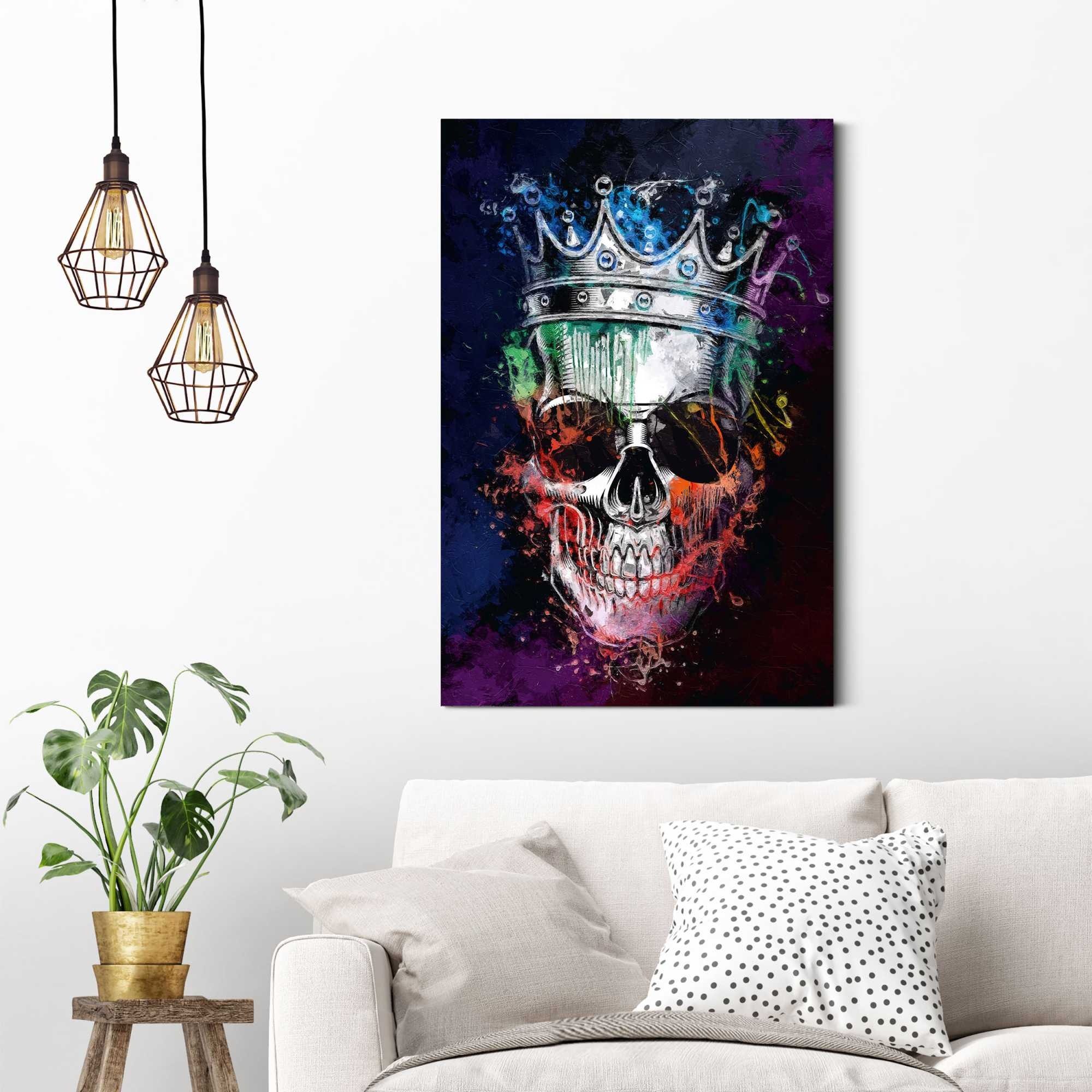 Image of Reinders Deco-Panel "Skull Crown"