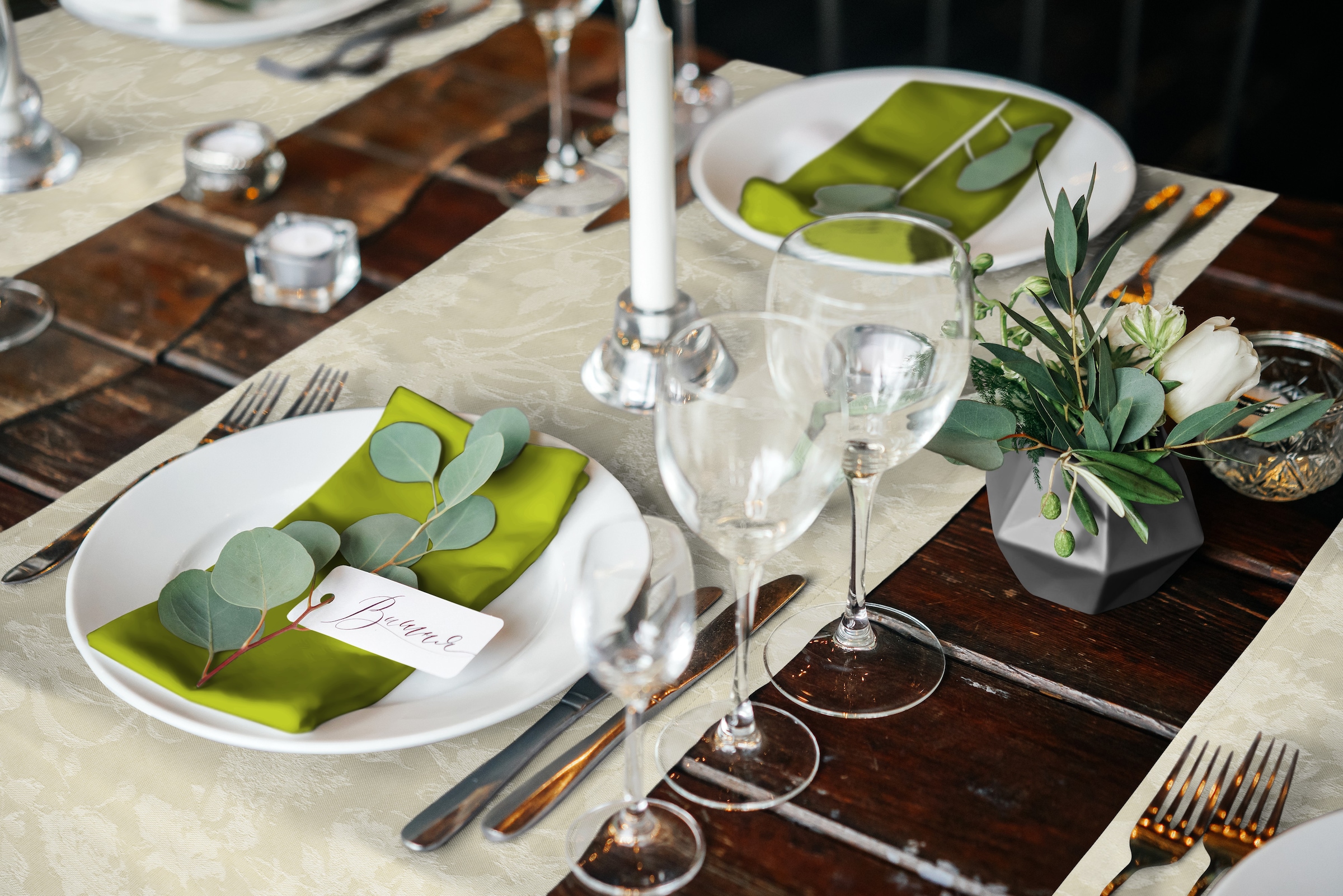 Adam Tischläufer »Flower Cuvée«