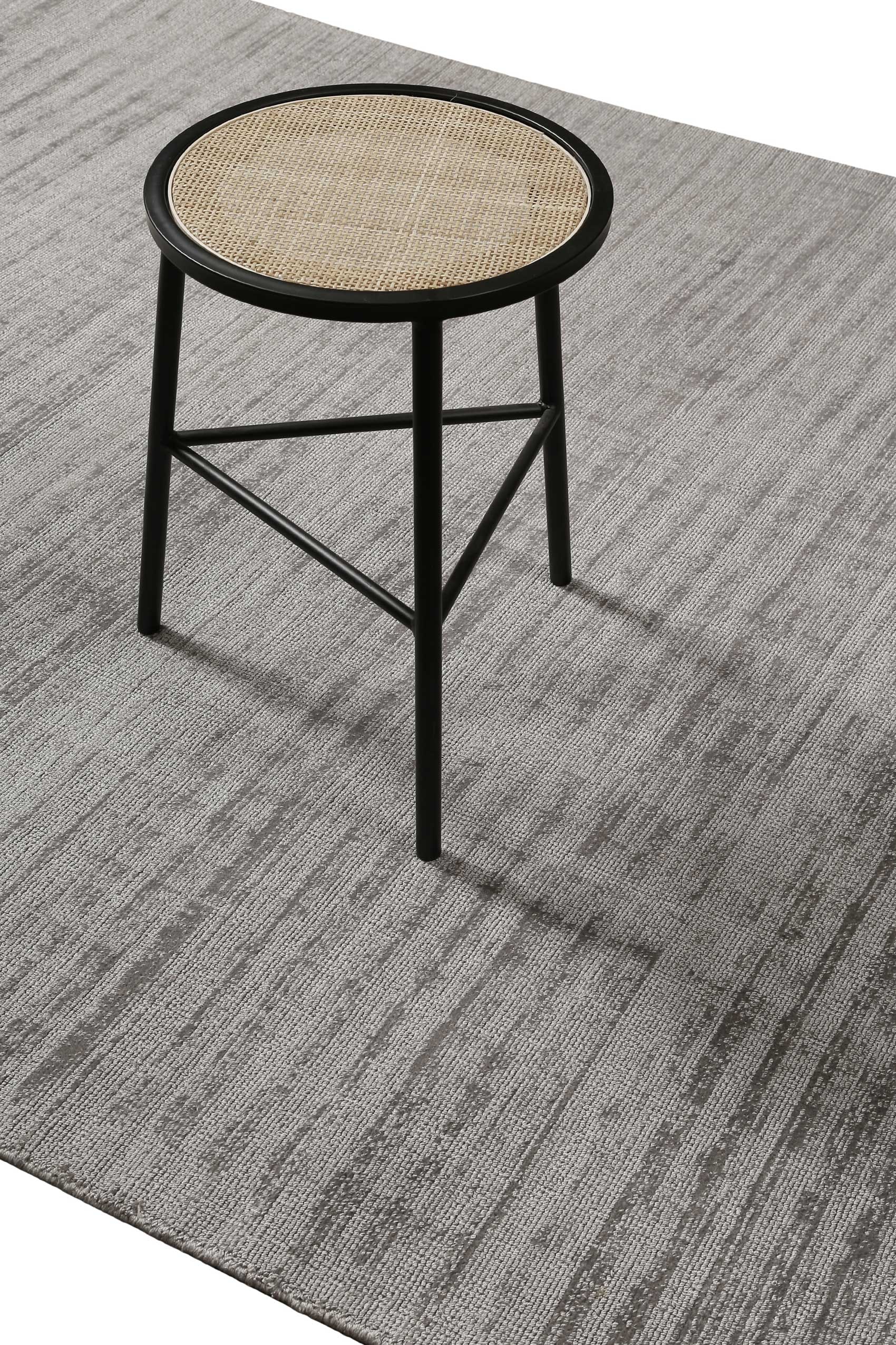 Wecon home Basics Teppich »Emma« rechteckig 8 mm Höhe Kurzflorteppich, handgewebt, einfarbig, modern, Wohnzimmer,