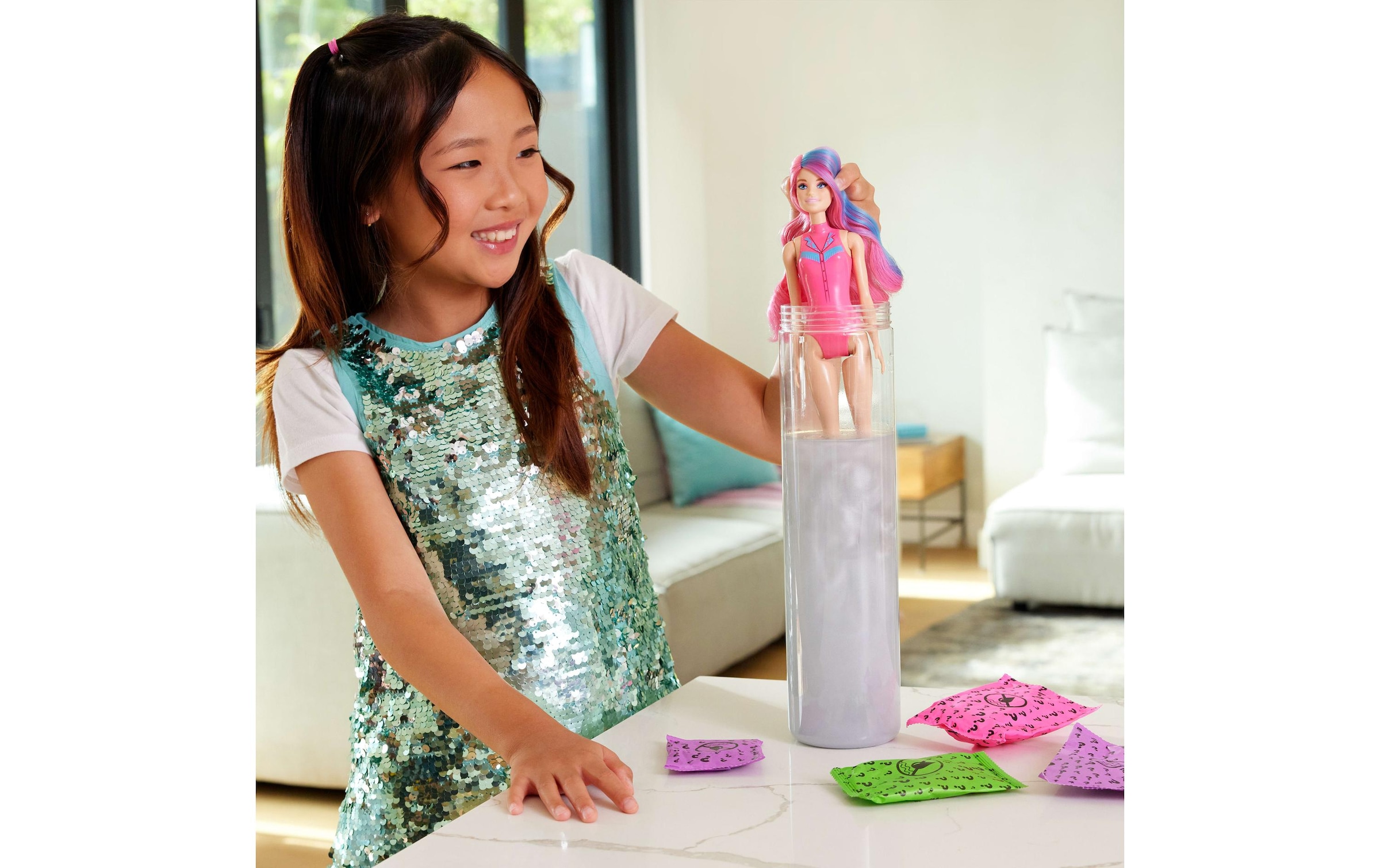 Barbie Anziehpuppe »Color Reveal Disco Star 11/1 Series«