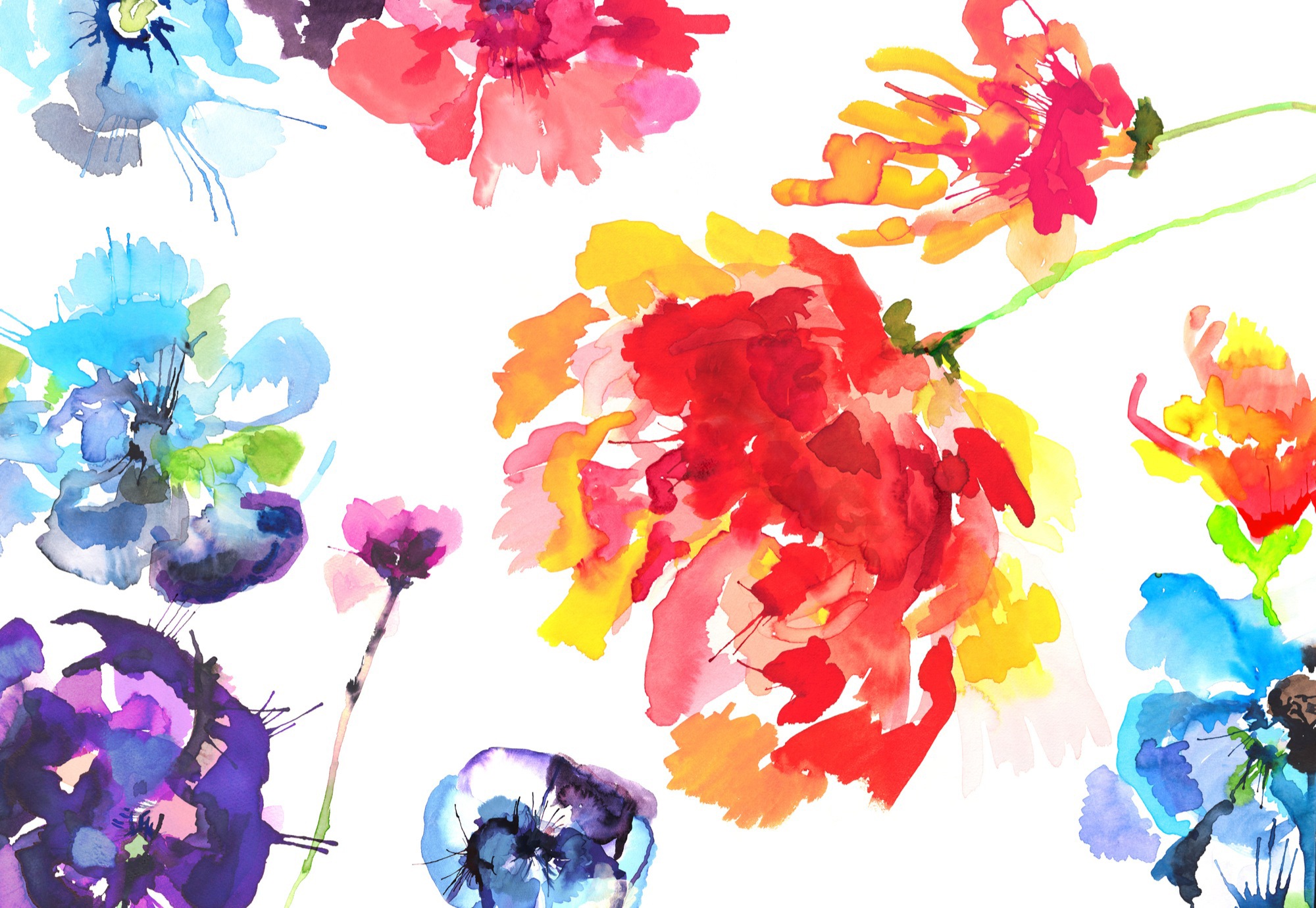 Image of Komar Fototapete »Passion«, bedruckt-Wald-geblümt, ausgezeichnet lichtbeständig bei Ackermann Versand Schweiz