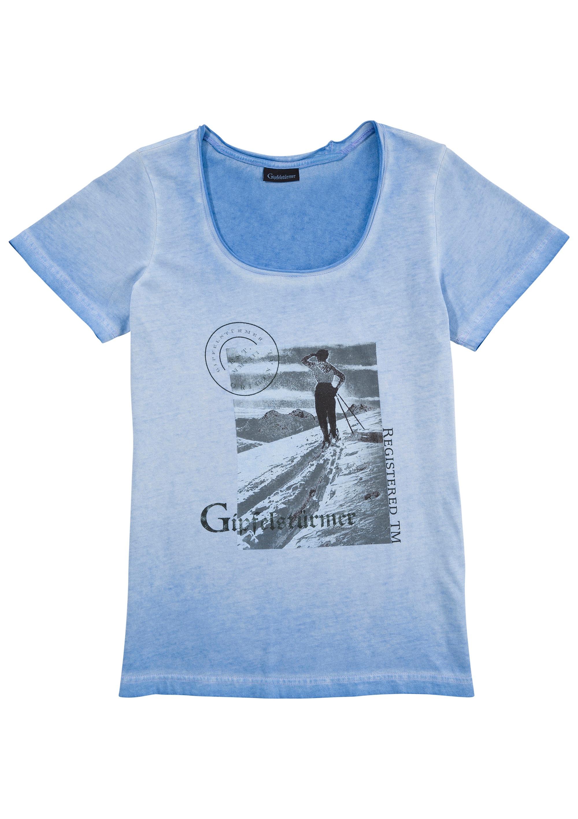 Trachtenshirt Damen mit Printmotiv vorne