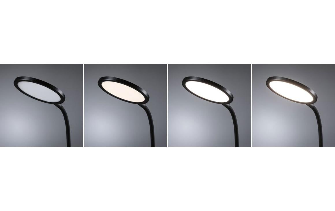 Paulmann Lampe de bureau LED »Paulmann Schreibtischleuchte Schwarz, matt« Module LED blanc chaud