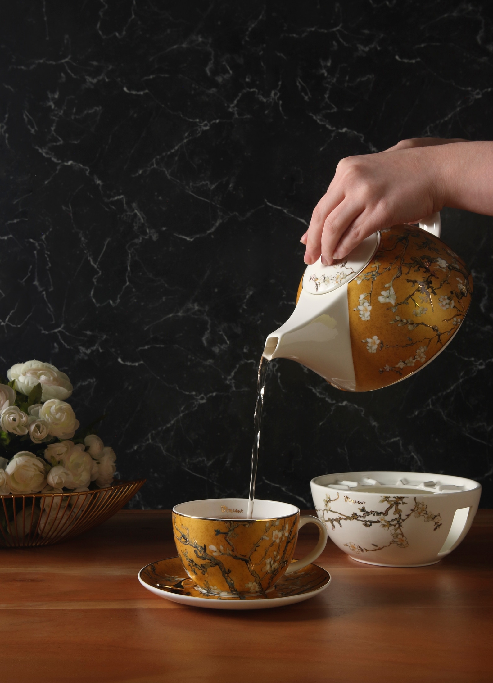 Goebel Tasse »Tee-/ Cappuccinotasse Van Gogh- Mandelbaum«