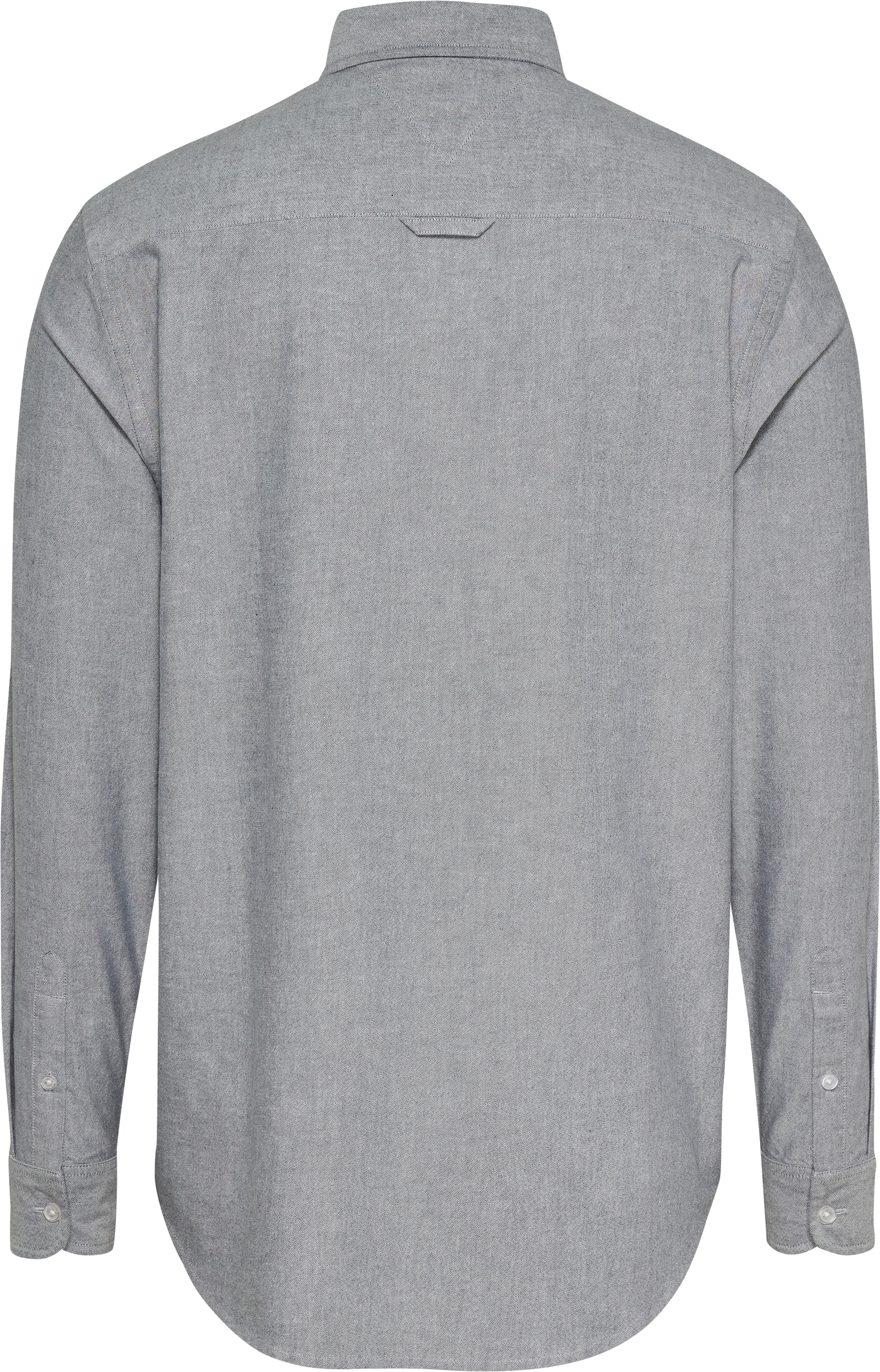 Tommy Jeans Langarmhemd »TJM REG OXFORD SHIRT EXT«, mit Logostickerei