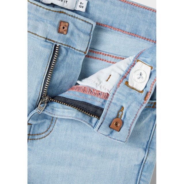 Trendige Name It Skinny-fit-Jeans »NKFPOLLY HW SKINNY JEANS 1180-ST NOOS«, mit  Stretch versandkostenfrei - ohne Mindestbestellwert kaufen