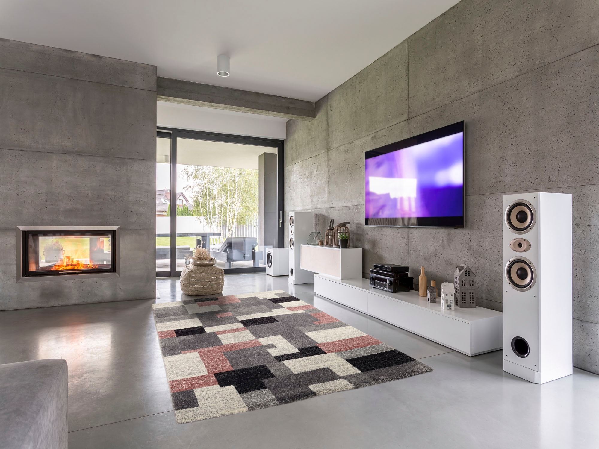 OCI DIE TEPPICHMARKE Tapis »STEADY ALLOVER« Rectangulaire 20 mm Höhe Wohnzimmer