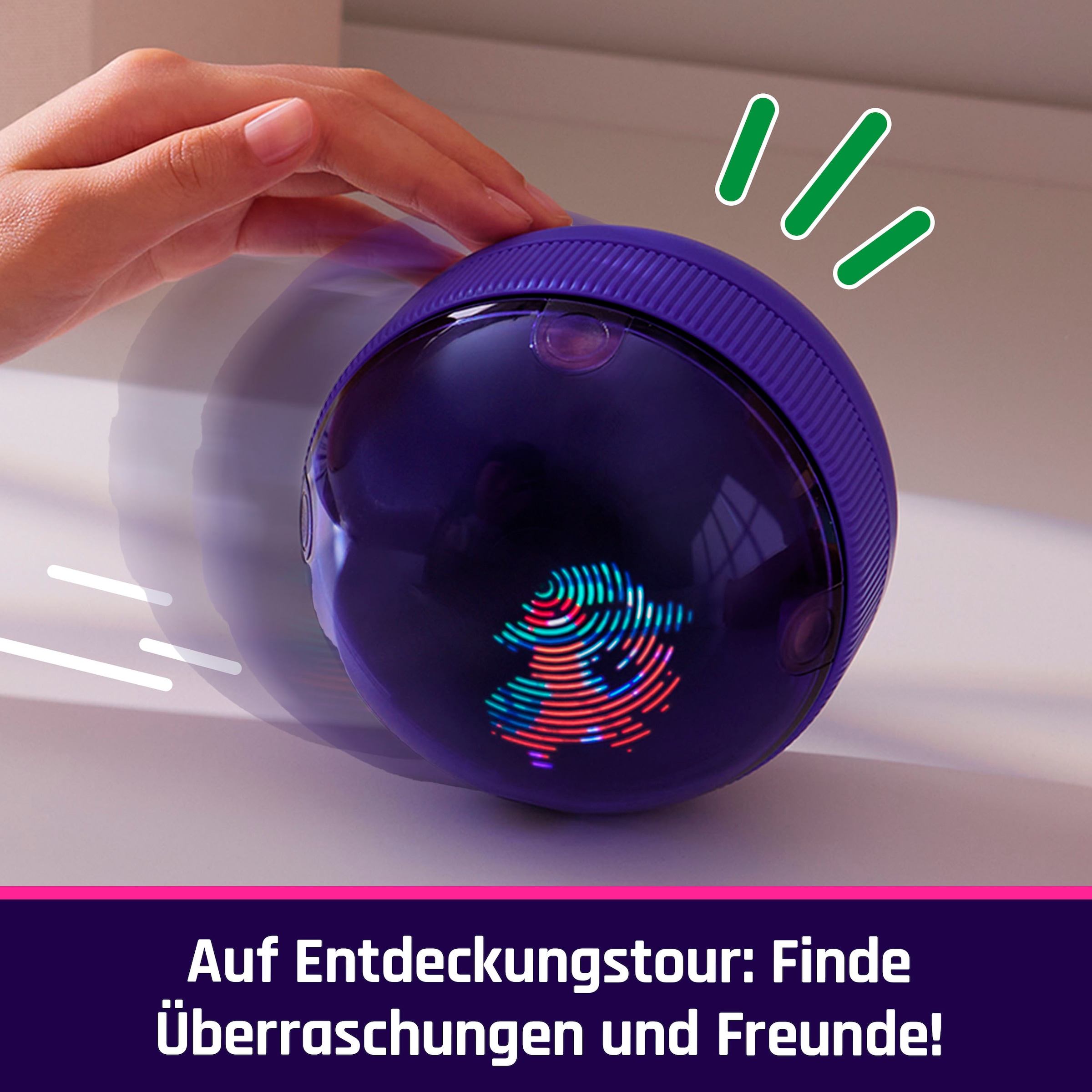 Spin Master Personnage de jeu »Bitzee Hamsterball - Digitales interaktives Spielzeug«