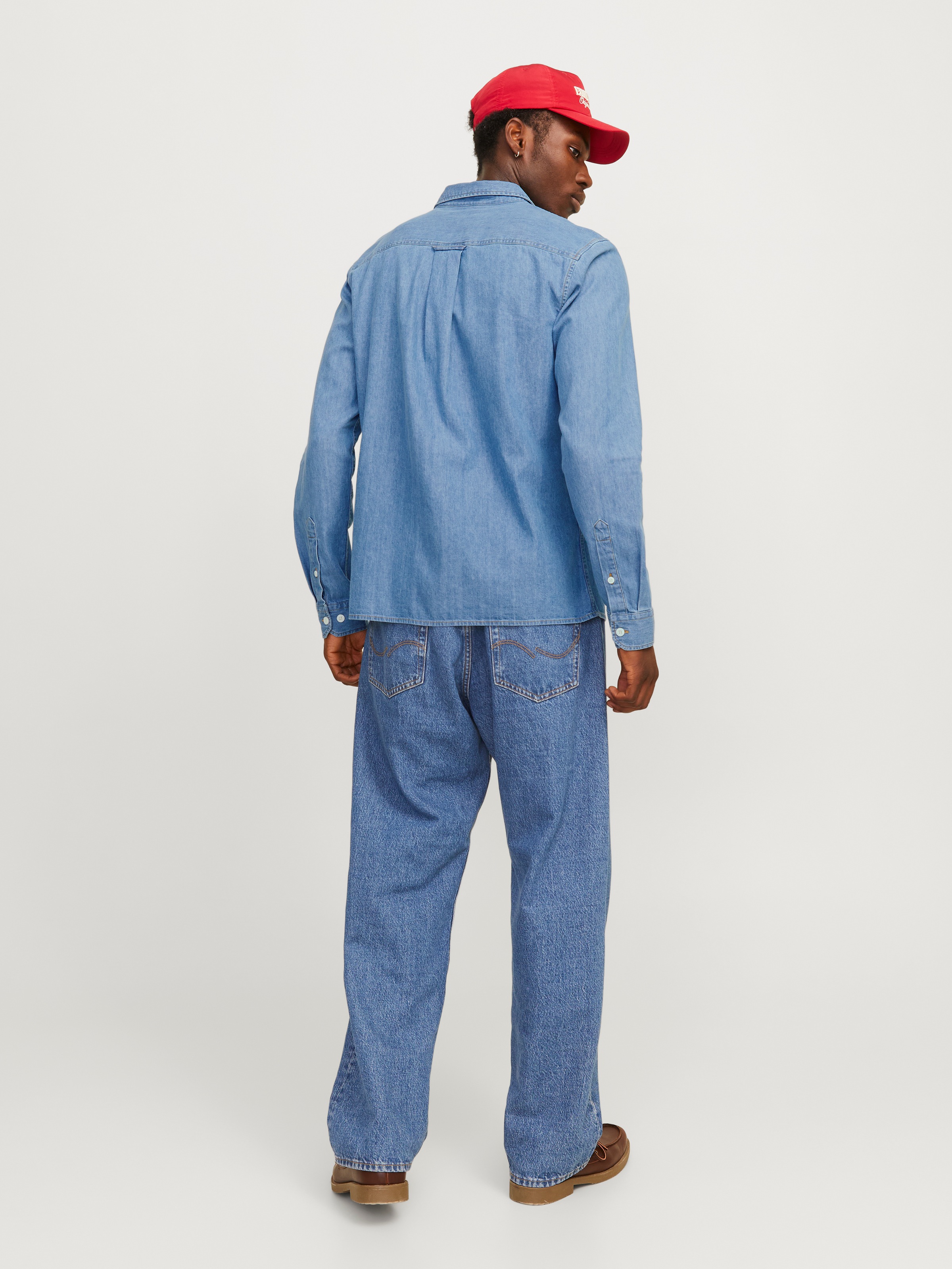 Jack & Jones Langarmhemd »JJETRAVIS SHIRT LS NOOS«, mit Brusttaschen