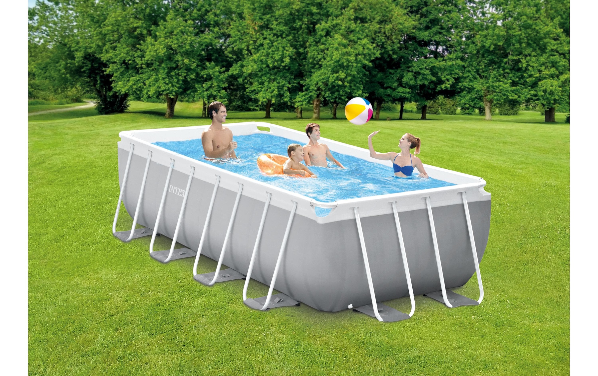 Intex Pool »Prism Frame Rectangular Set 400x200x122cm«