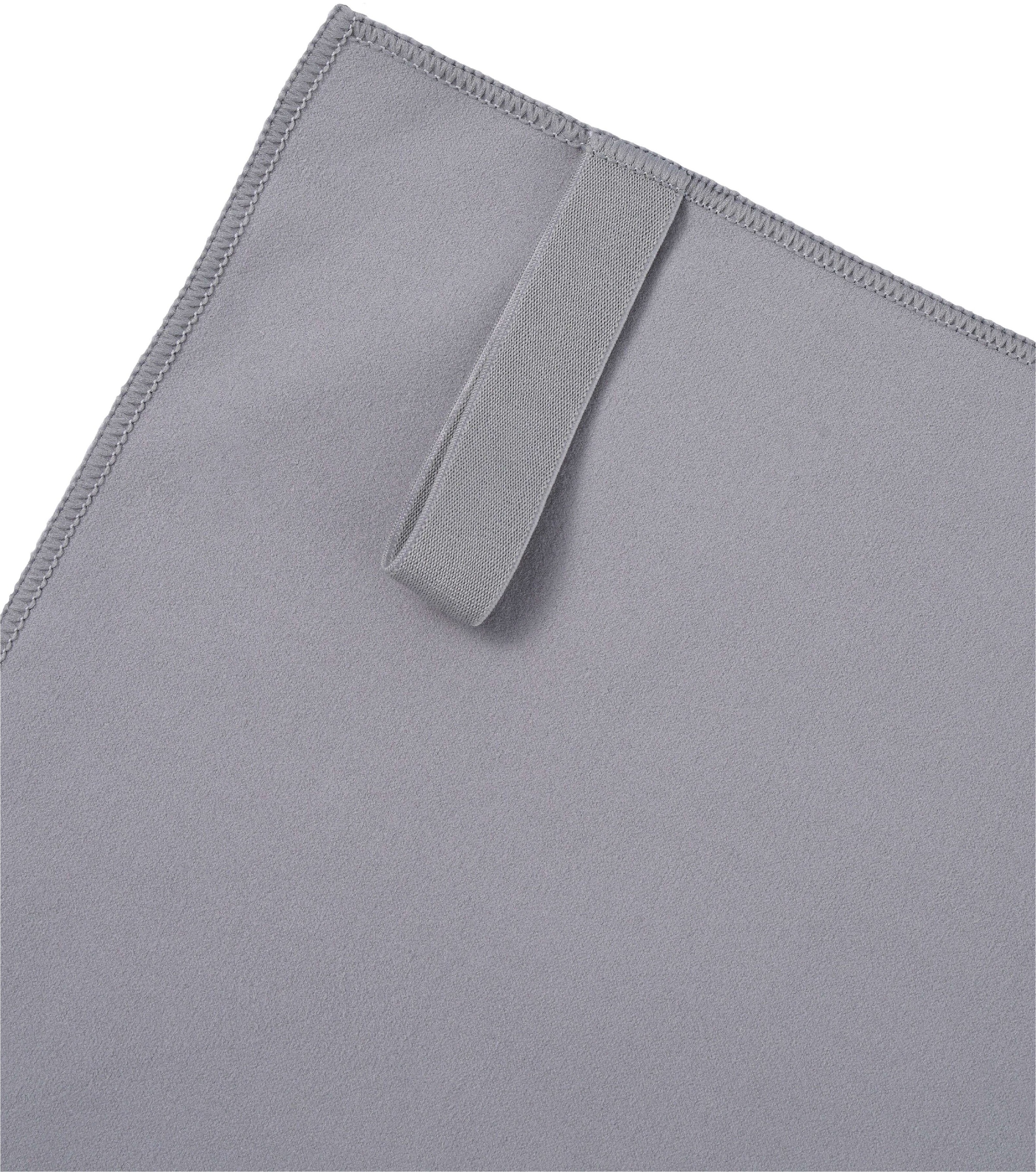 GOODproduct Handtücher »Leoa, diverse Grössen, Sporthandtuch, Reisehandtuch, Strandtuch« sehr leicht, kompakt, schnelltrocknend, Mikrofaser mit Kontrastnaht