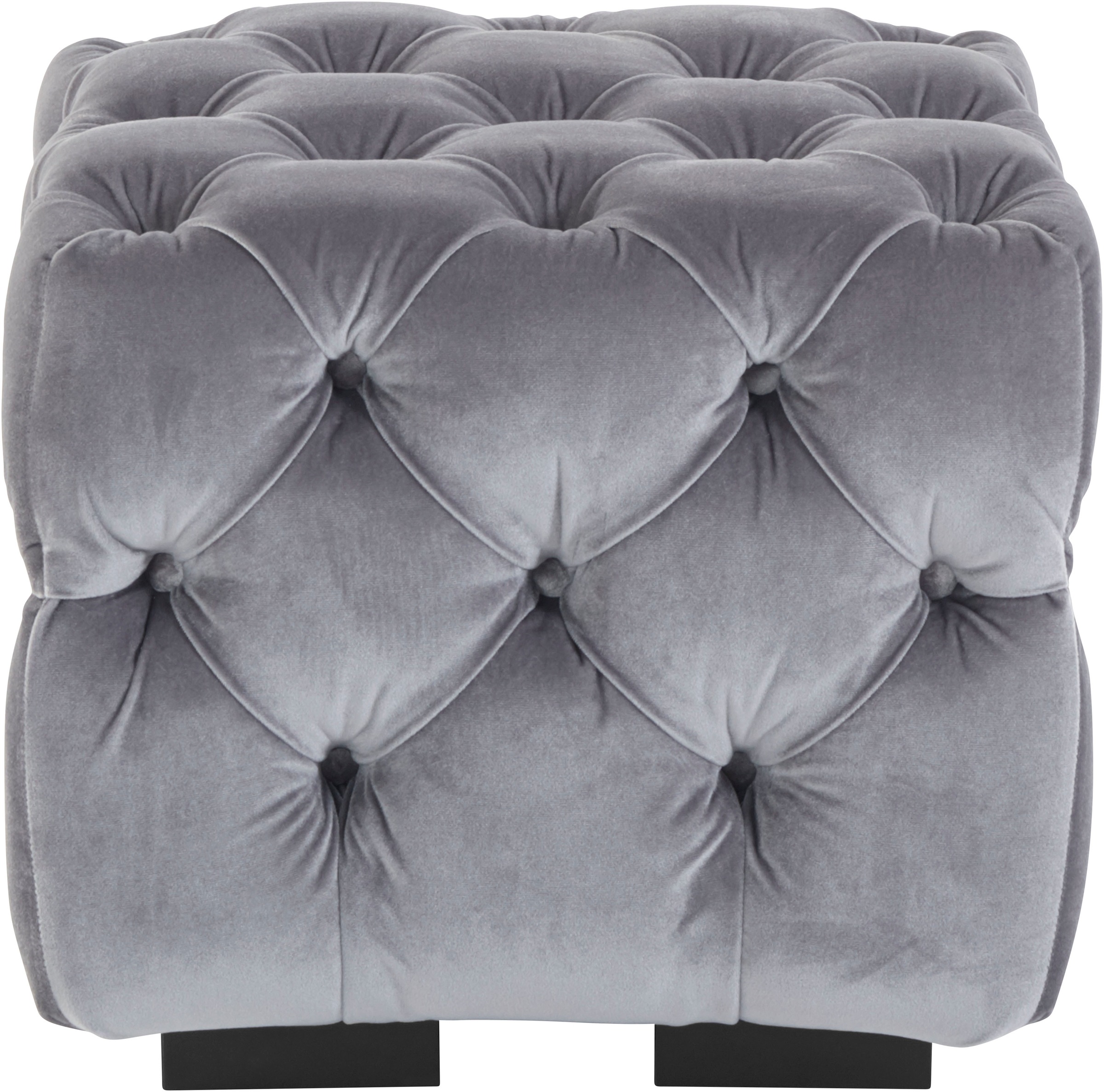 Home affaire Tabouret rembourré »Kalina« mit klassischer Chesterfield-Knopfheftung, passend zur  Serie "Kalina"