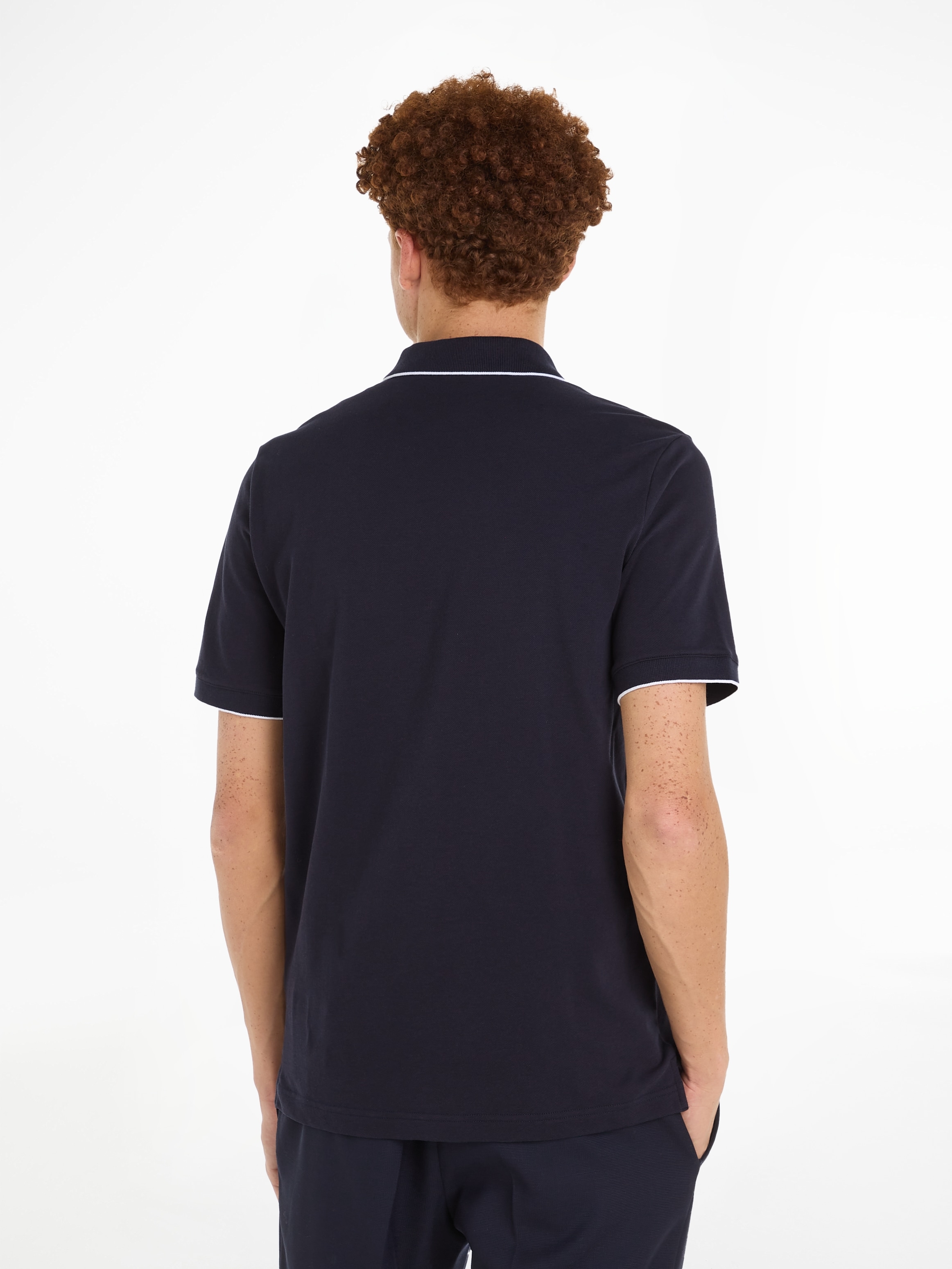 Calvin Klein Poloshirt »STRETCH PIQUE TIPPING POLO«