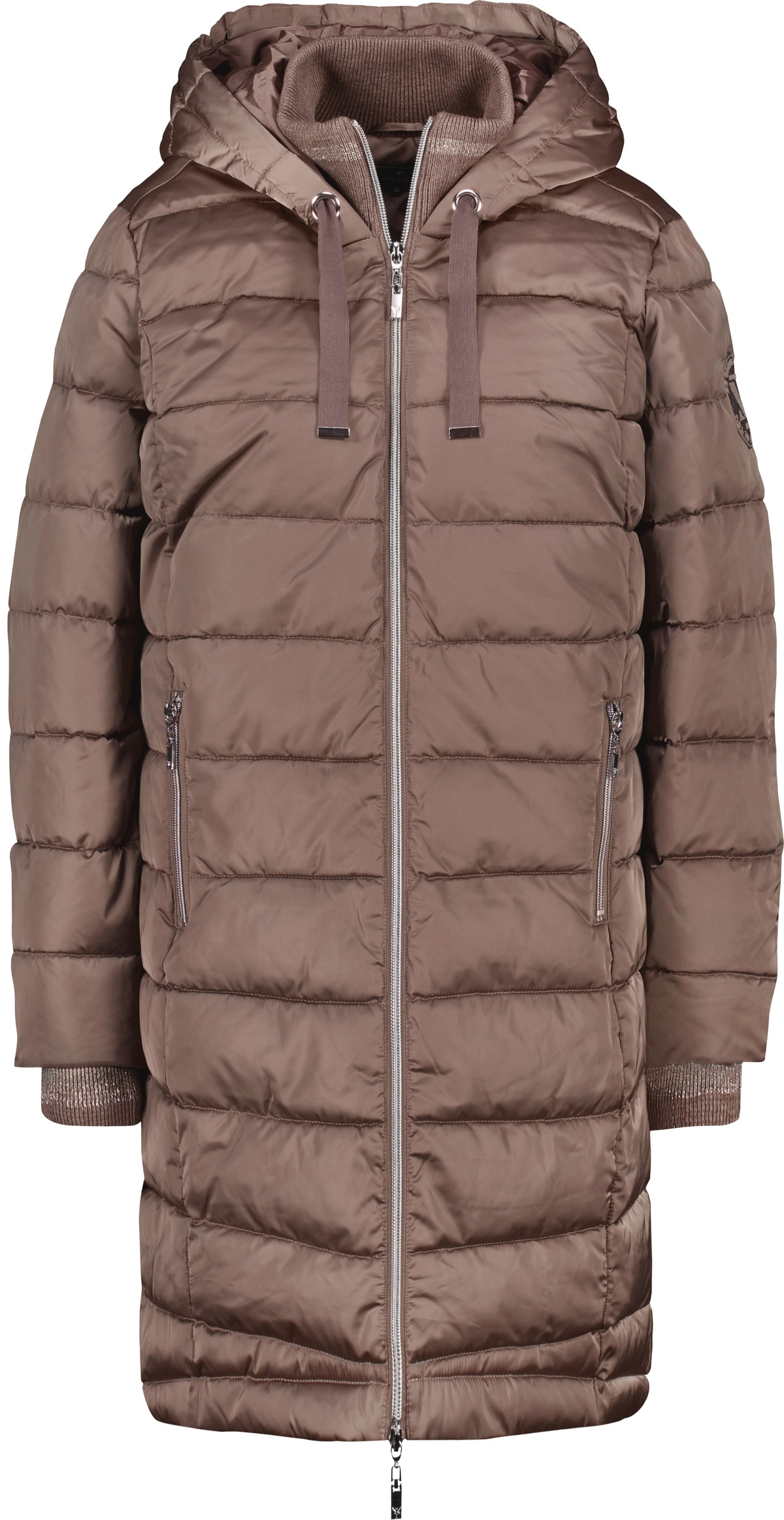 Monari Manteau matelassé »Mantel Stepp« Coupe régulière avec col montant et capuche
