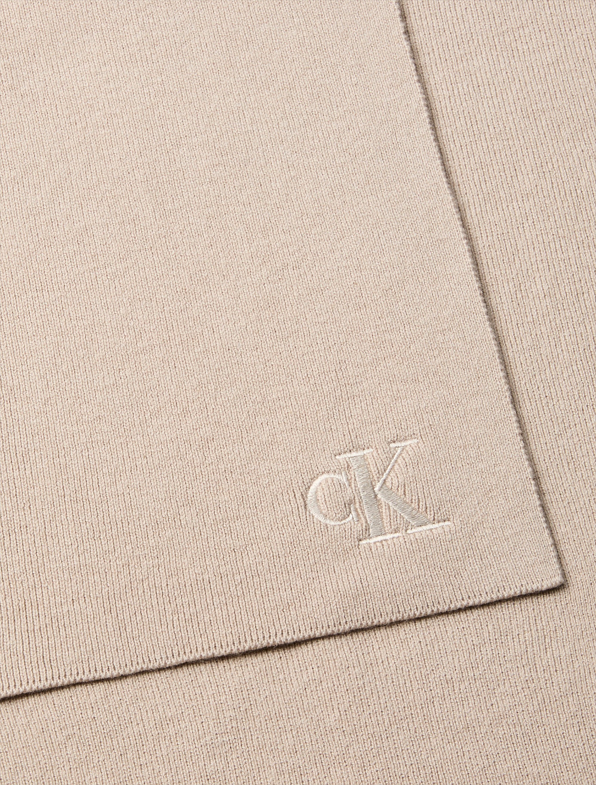 Calvin Klein Modetuch »CK FINE RIB SCARF«, mit klassischem unifarbenen Design