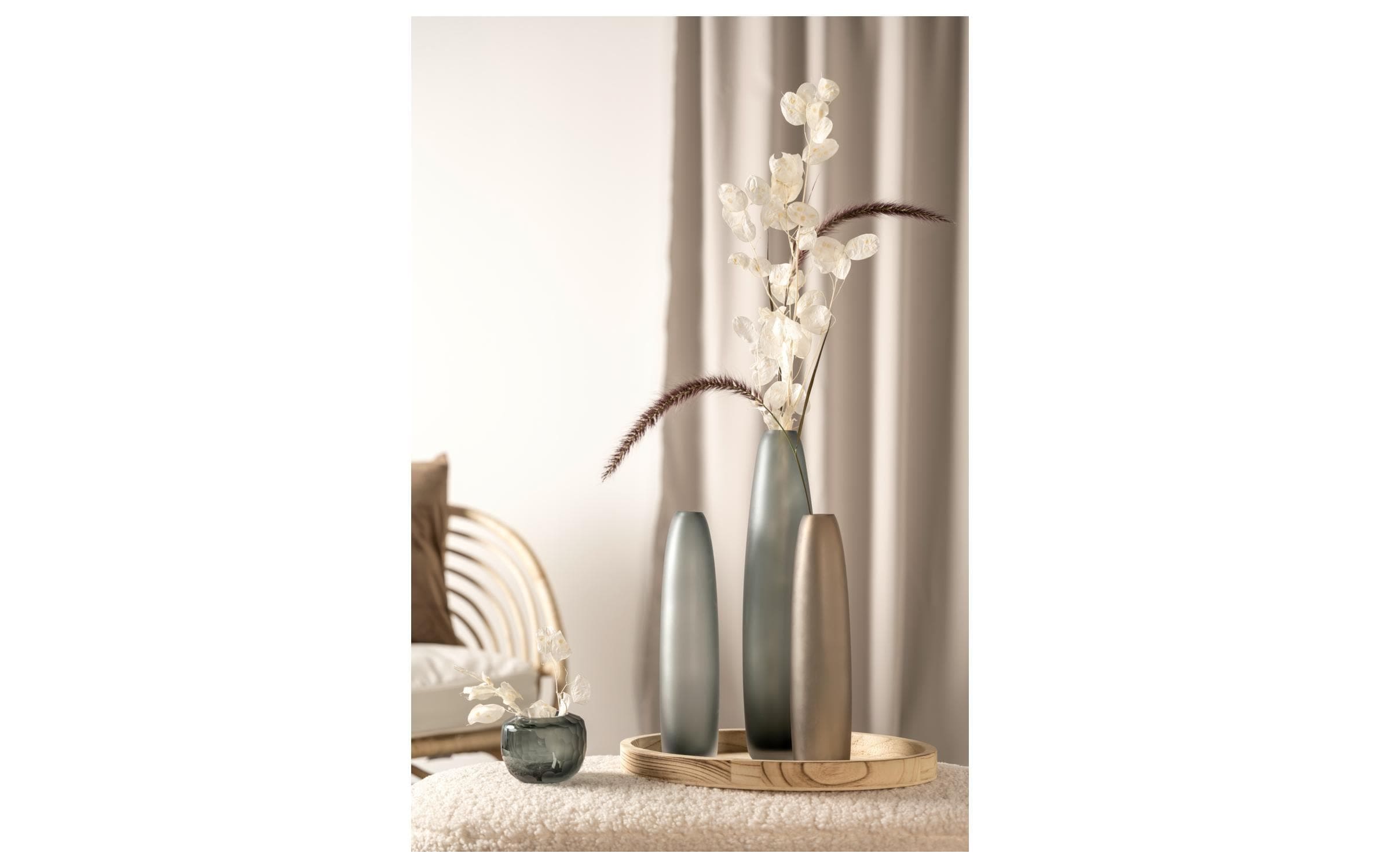 LEONARDO Dekovase »Vase Bellagio 10 cm, Anthr«