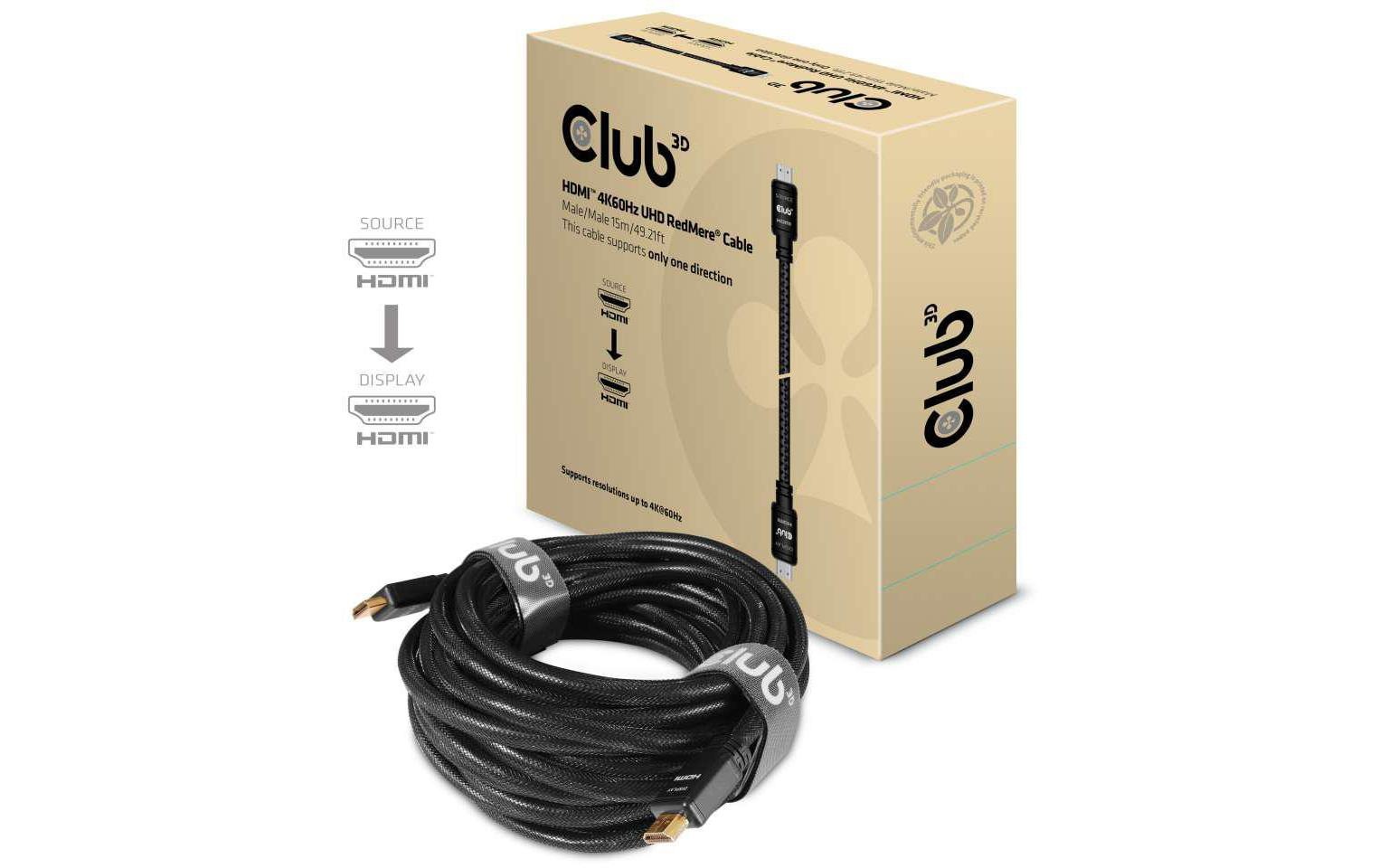   HDMI-Kabel »Club 3D Club 3D Kabel HDMI 2.0 4K60Hz UHD R«
