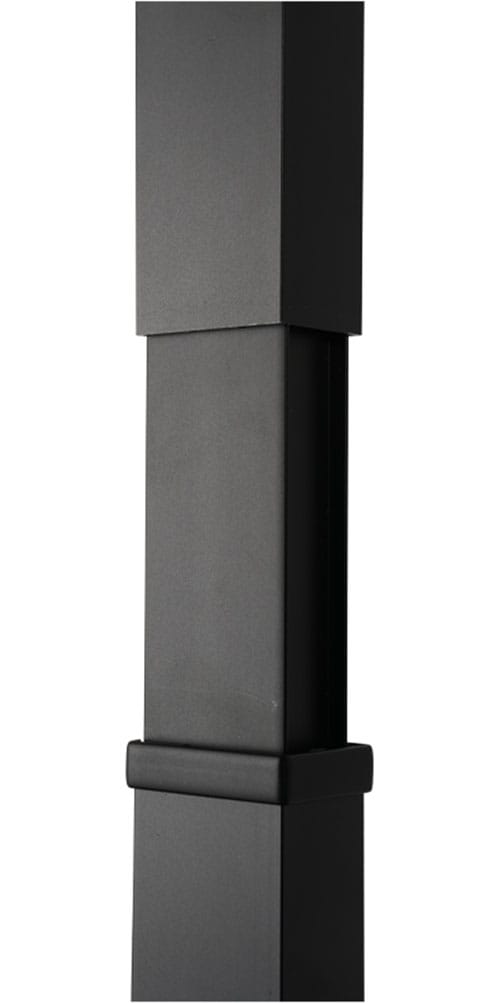welltime Walk-in-Dusche »Walk In Black Blocks Frosted« Milchglasscheiben