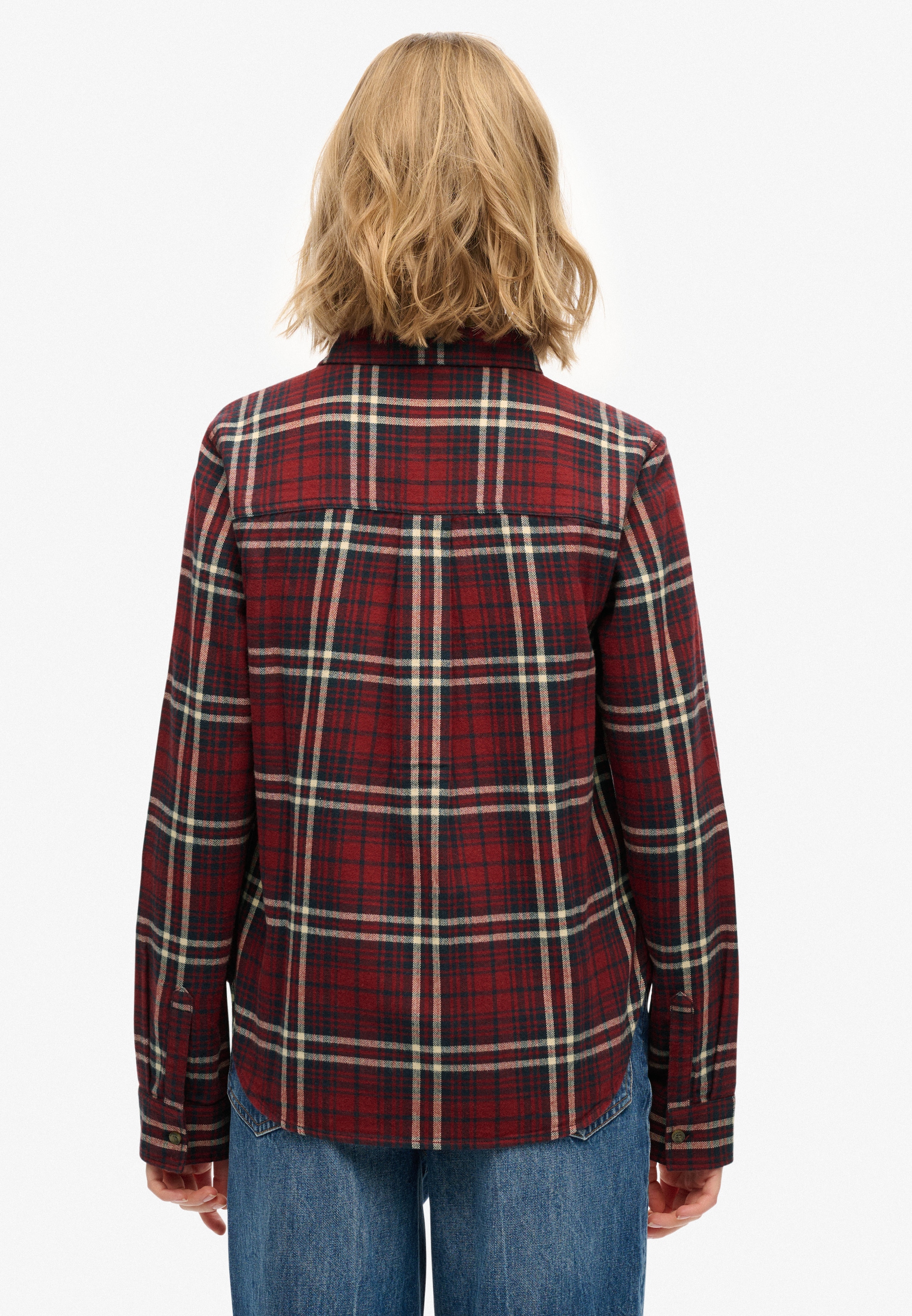 Superdry Blouse à carreaux »LUMBERJACK CHECK FLANNEL SHIRT«