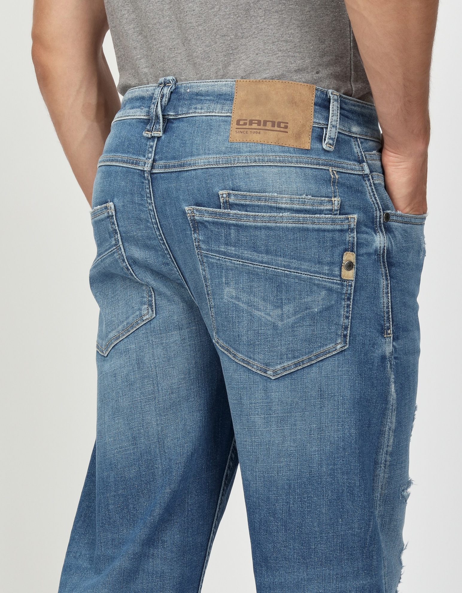 GANG Loose-fit-Jeans »94AIDEN«, mit doppelter Gesässtasche