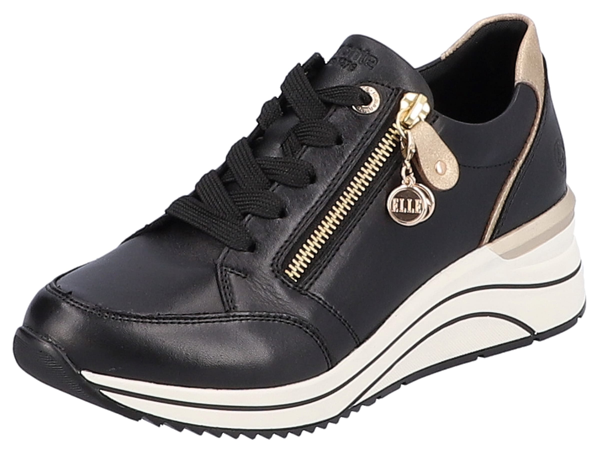 Image of Remonte Keilsneaker, Freizeitschuh, Halbschuh, Schnürschuh mit Rieker TEX-Membran