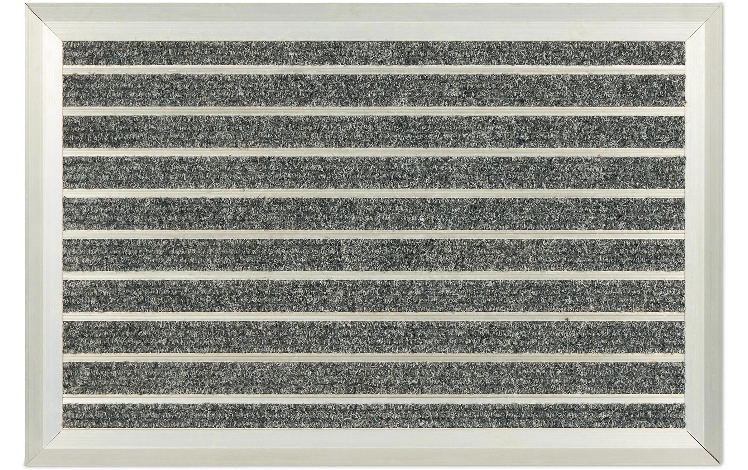 Image of relaxdays Fussmatte "Aluminium"