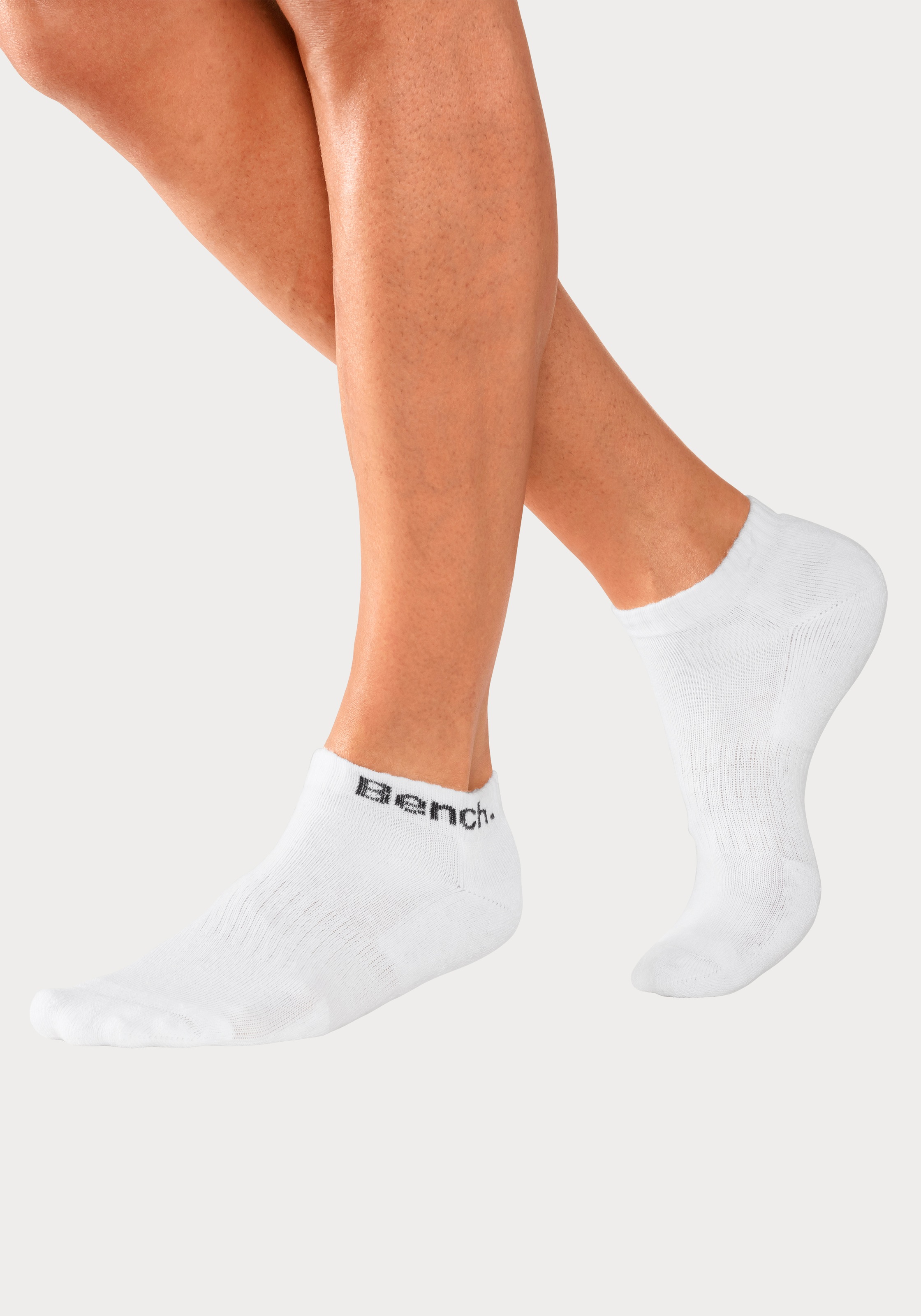 Bench. Sportsocken, (Packung), Tennis Kurzsocken mit Halbfussfrottee