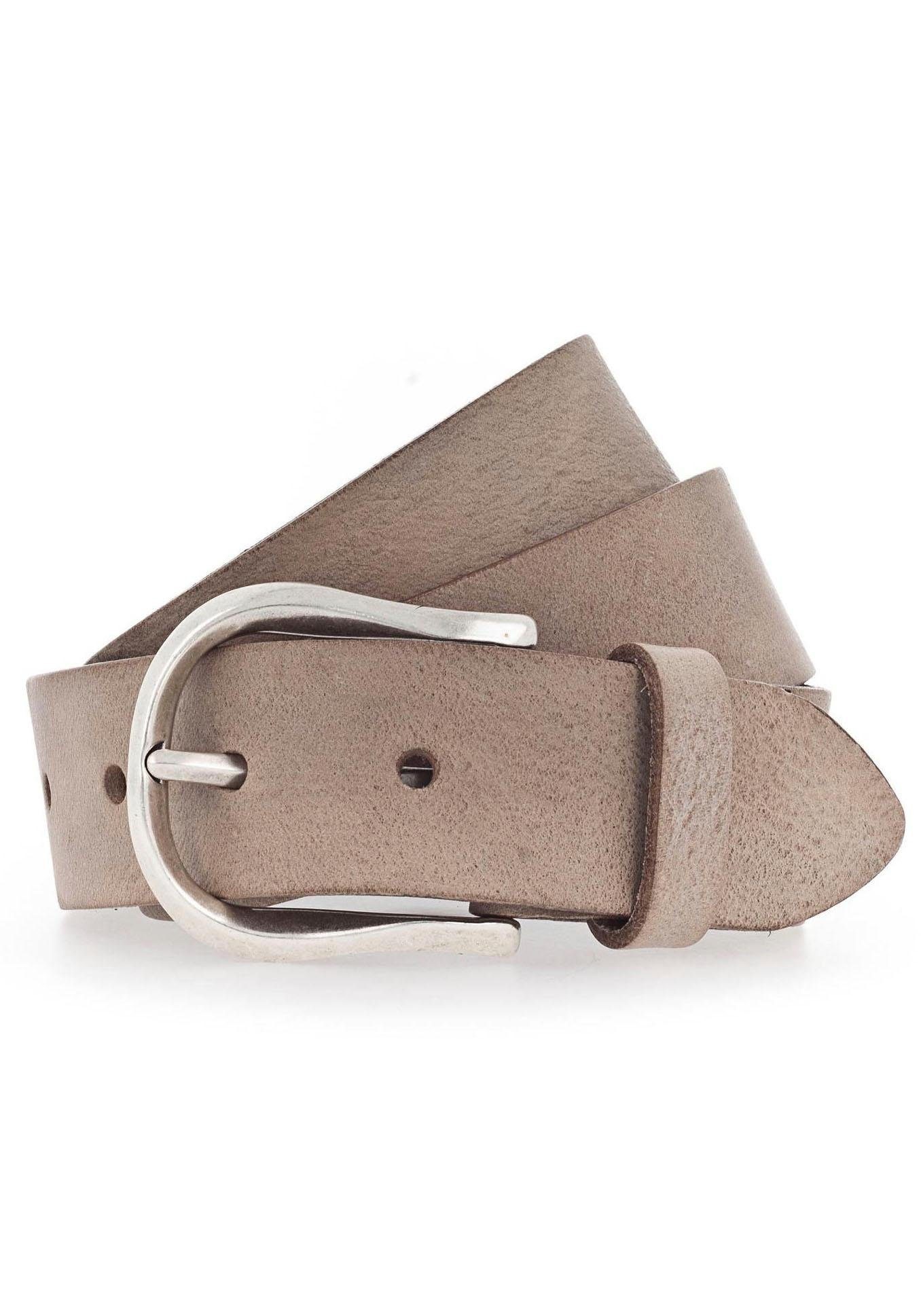 Image of Vanzetti Ledergürtel, Gekalktes Vollrindleder bei Ackermann Versand Schweiz