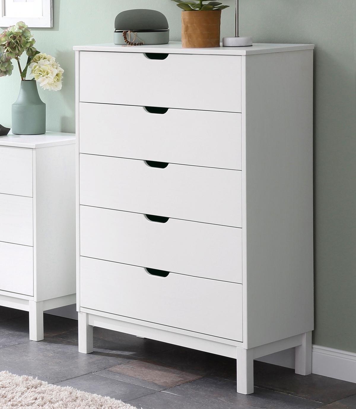 Image of GOODproduct Kommode "Post" massives Kiefernholz, mit vielen Stauraummöglichkeiten, Breite 76 cm