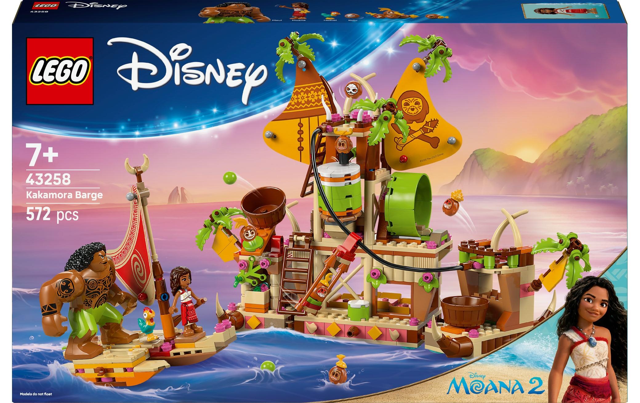 Lego, LEGO Spielbausteine »Disney Princess Kakamora-Barge 43258«, bunt