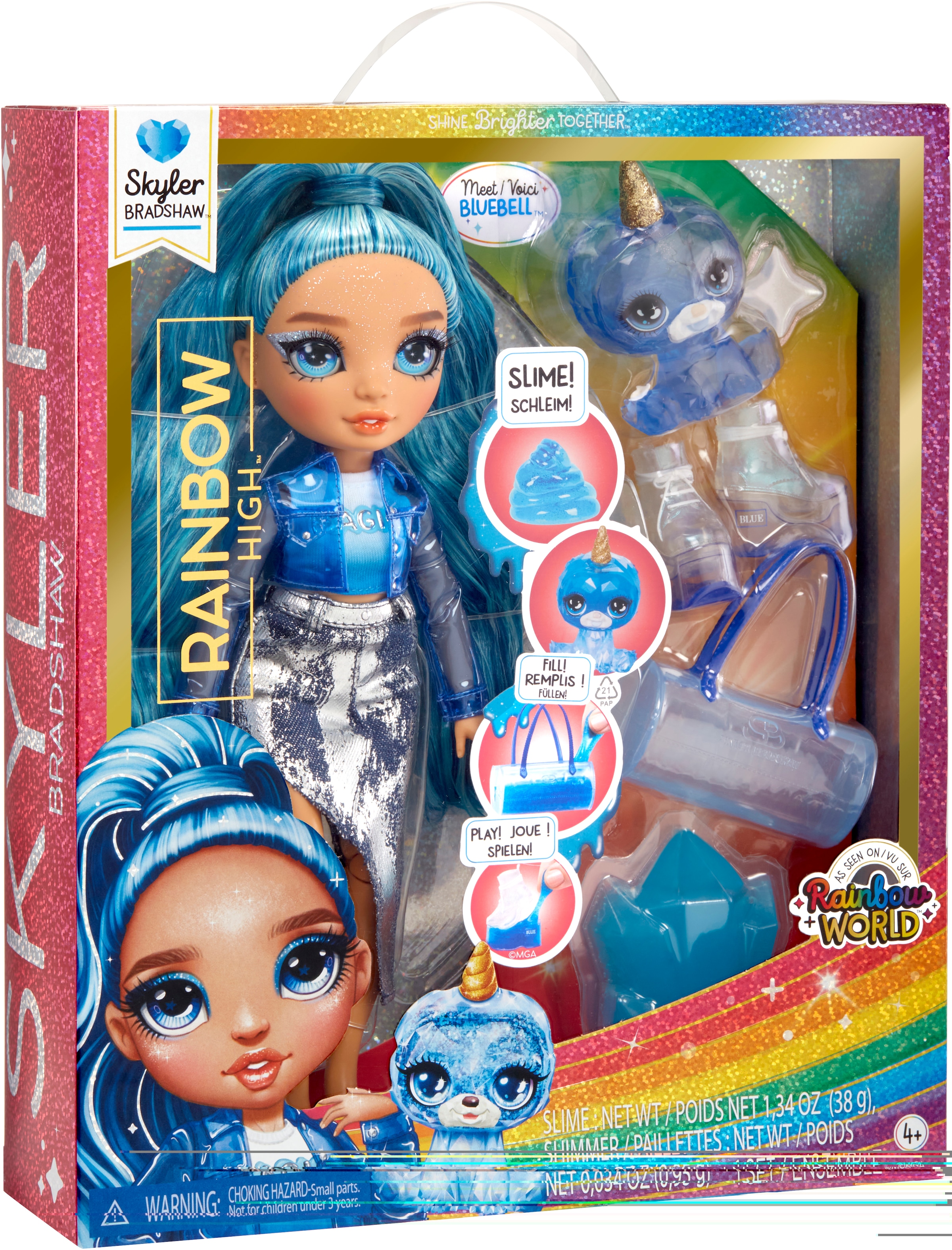 RAINBOW HIGH Poupée à habiller »Classic Rainbow Fashion Doll - Skyler (blue)«