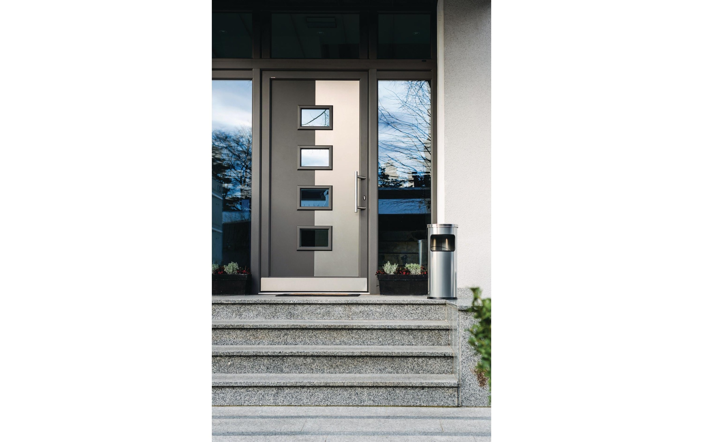 DURABLE Mülleimer »Safe mit Ascher«, 2 Behälter