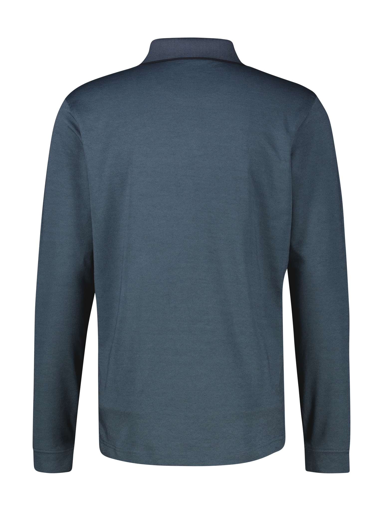 LERROS Polo à manches longues avec broderie du logo