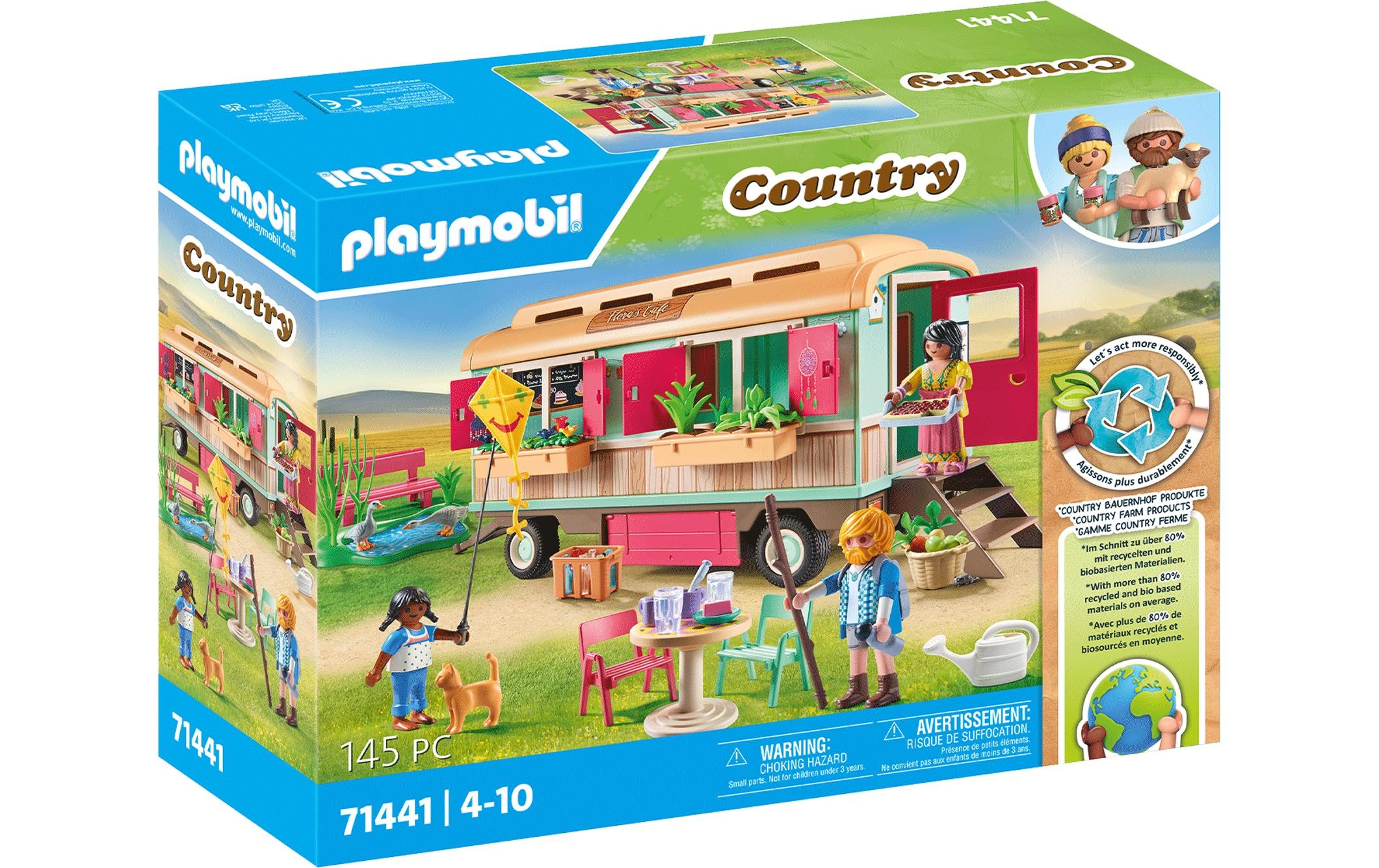 Image of Playmobil Spielbausteine "Country Gemütliches Bauwagencafé 71441"