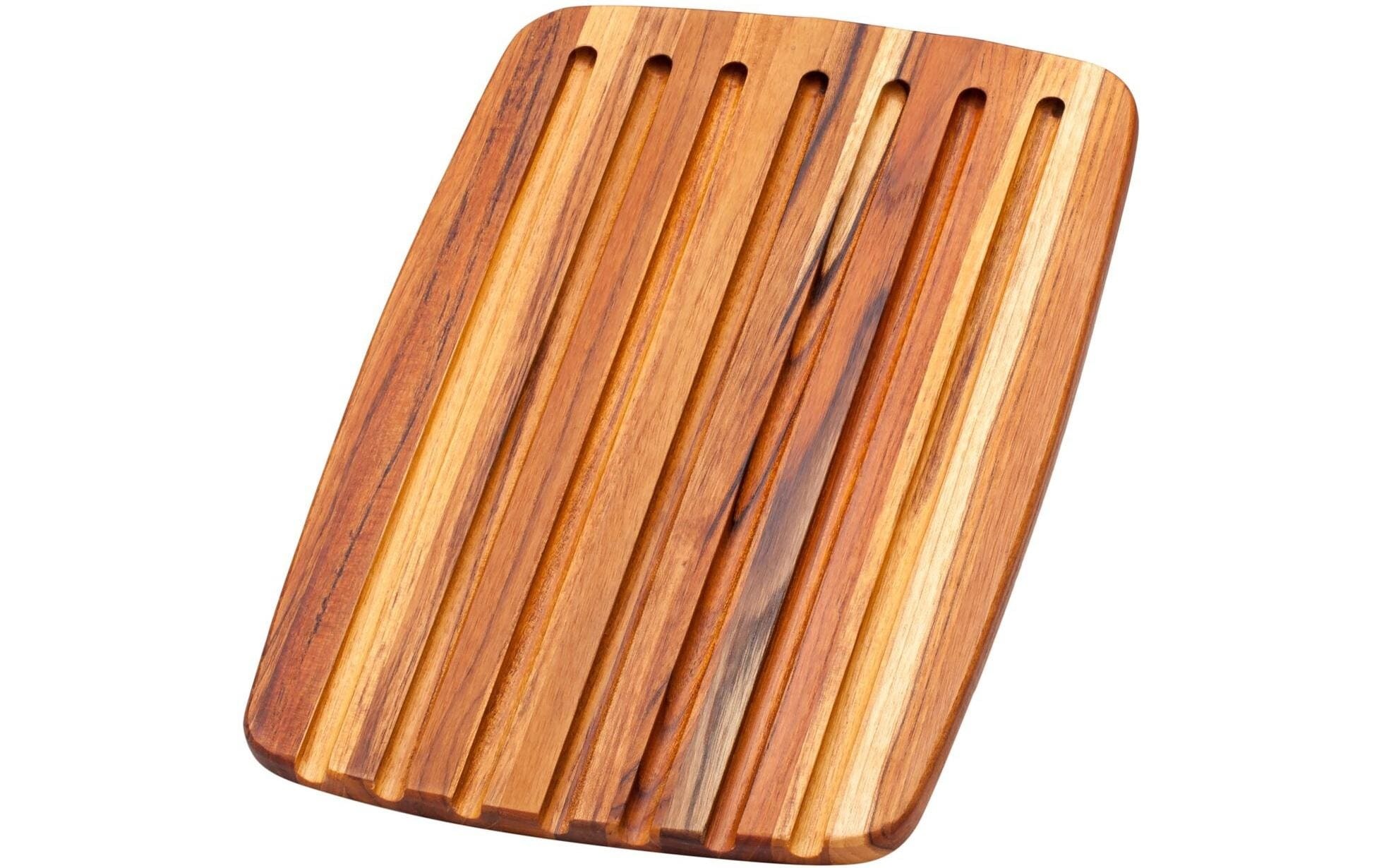 Image of Brotschneidebrett "Teak-Haus 28 cm" Holzart: Teakholz, Holzherkunft: Vietnam