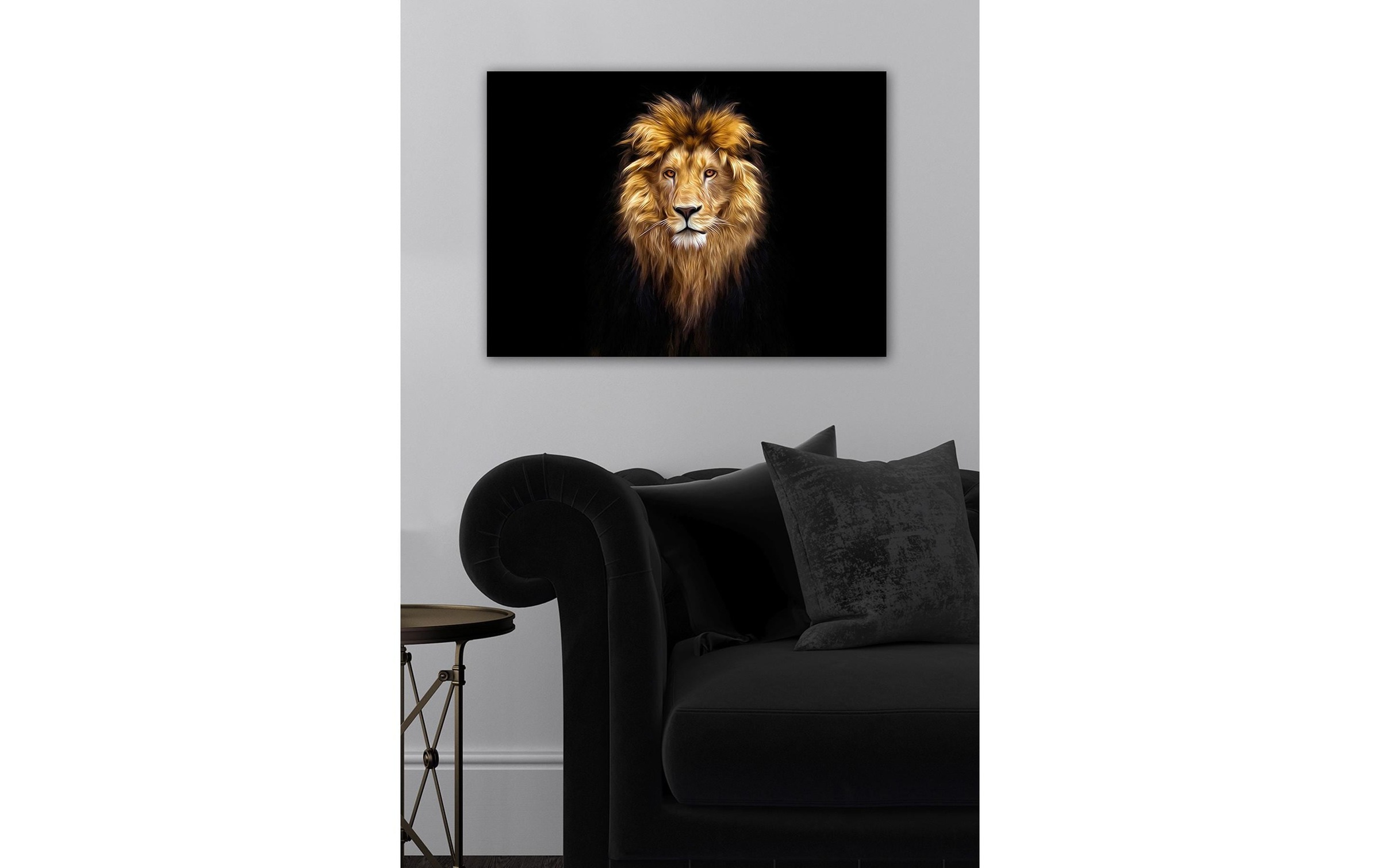 Wandbild »Wallxpert Lion«, Löwe