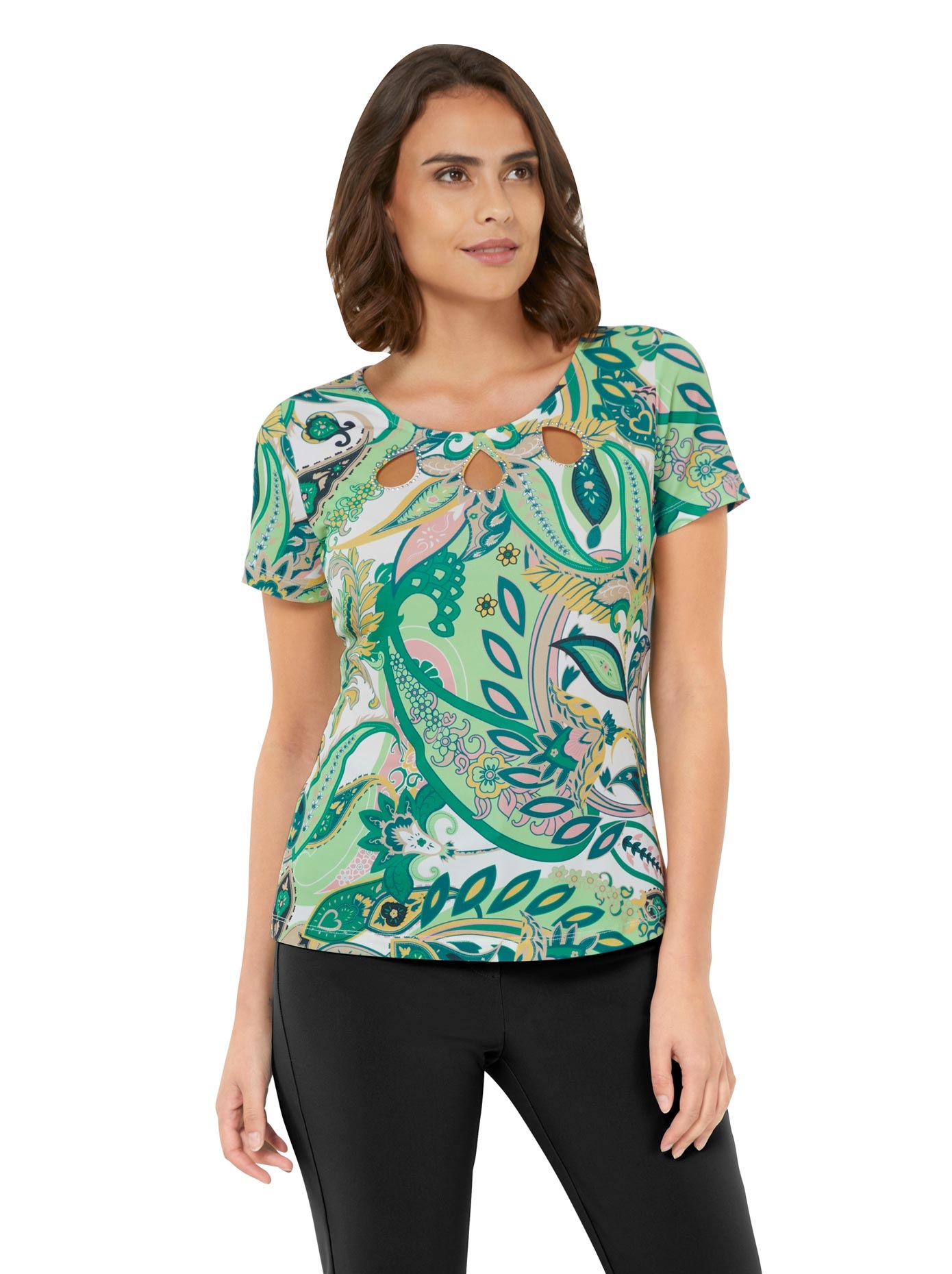 Image of ASHLEY BROOKE by Heine T-Shirt »Druck-Shirt«, (1 tlg.) bei Ackermann Versand Schweiz