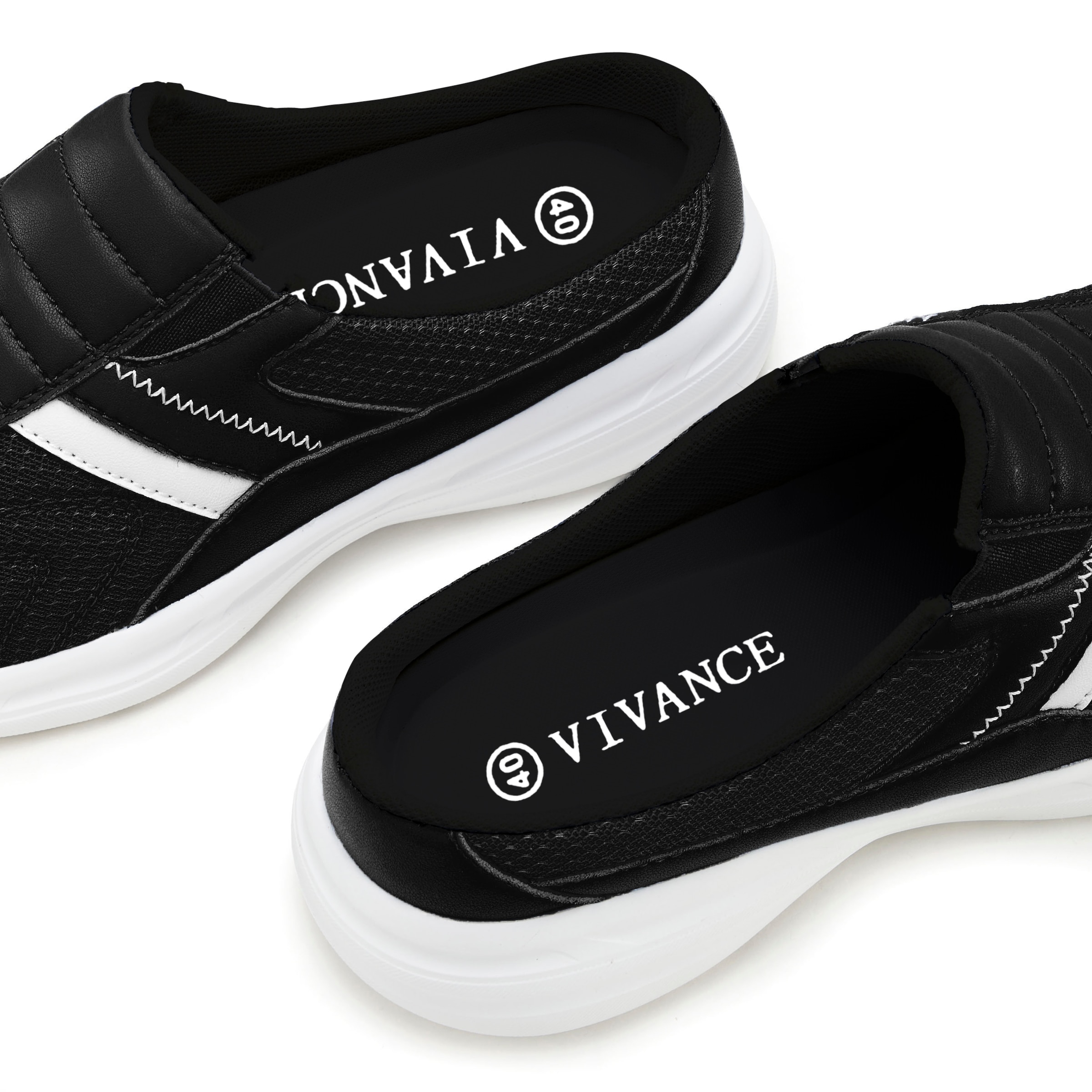 Vivance Sabot, Sneaker, Freizeitschuh, Halbschuh, Unisex VEGAN