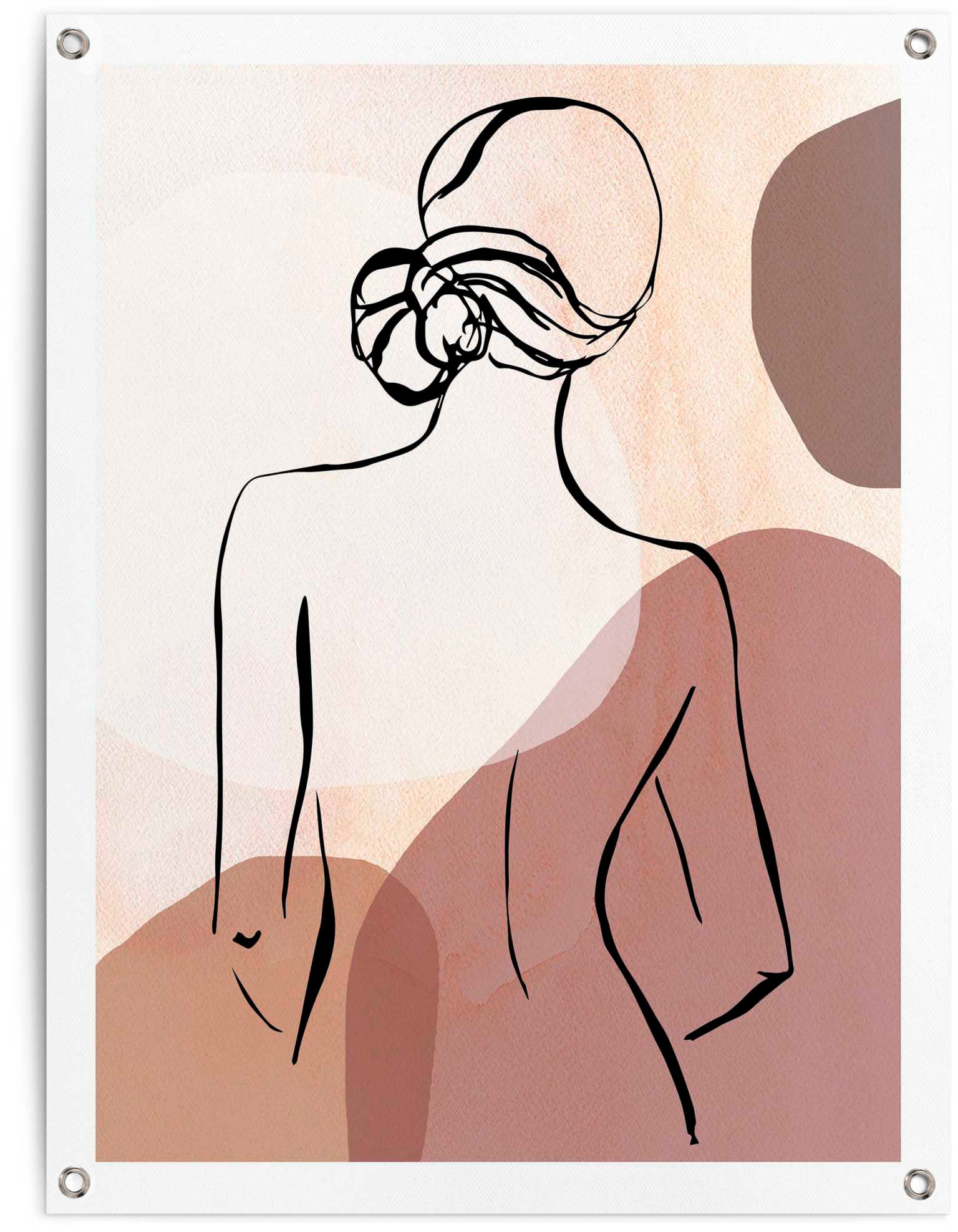 Image of Reinders Poster "Frau"
